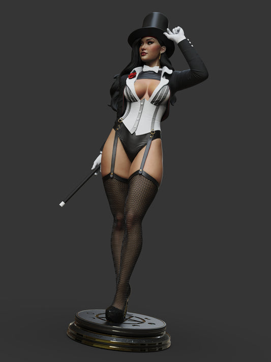 Zatanna - Unassembled and Unpainted Garage Kit - Model Designed by Abe3d/Dellas