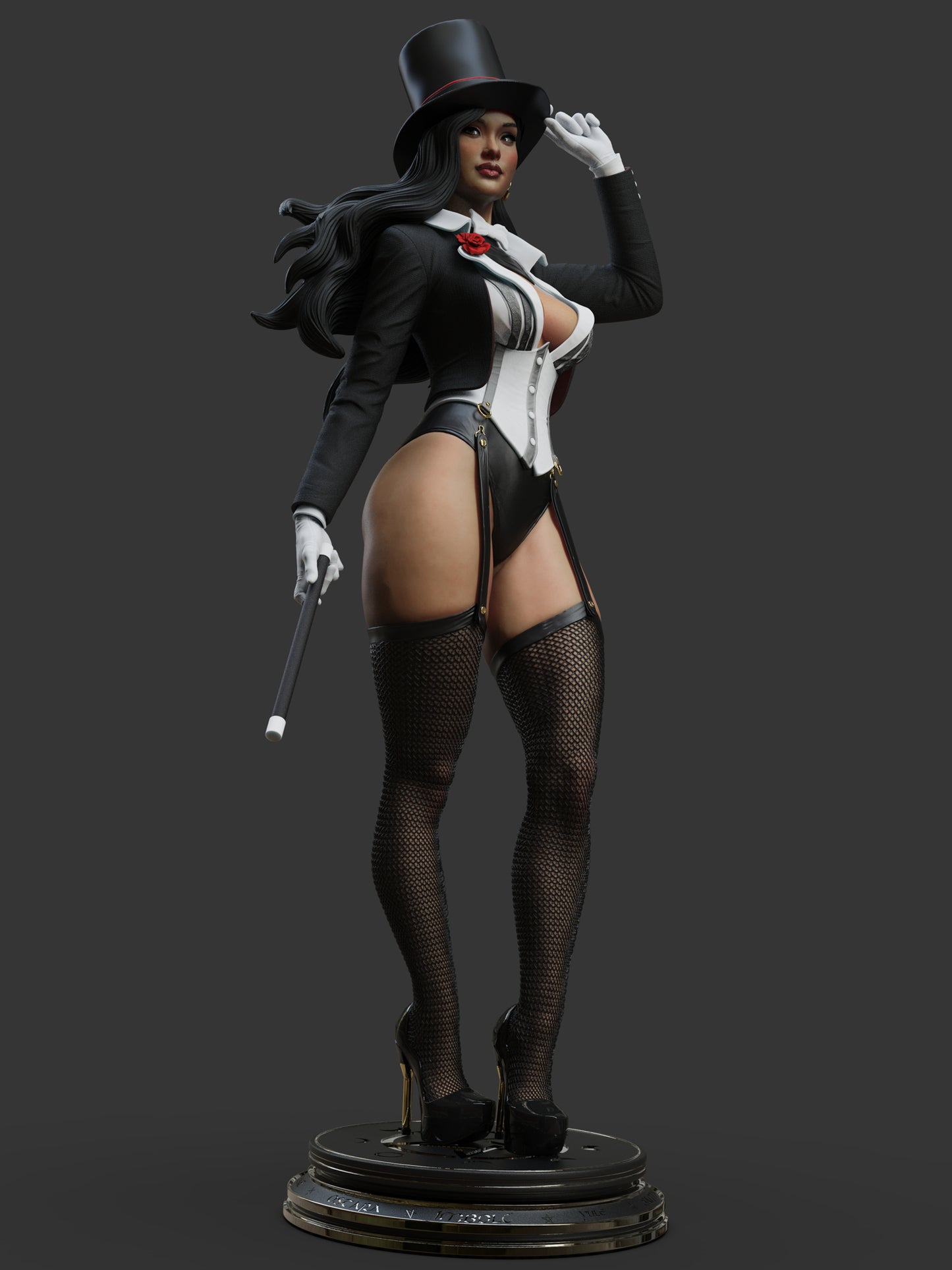 Zatanna - Unassembled and Unpainted Garage Kit - Model Designed by Abe3d/Dellas