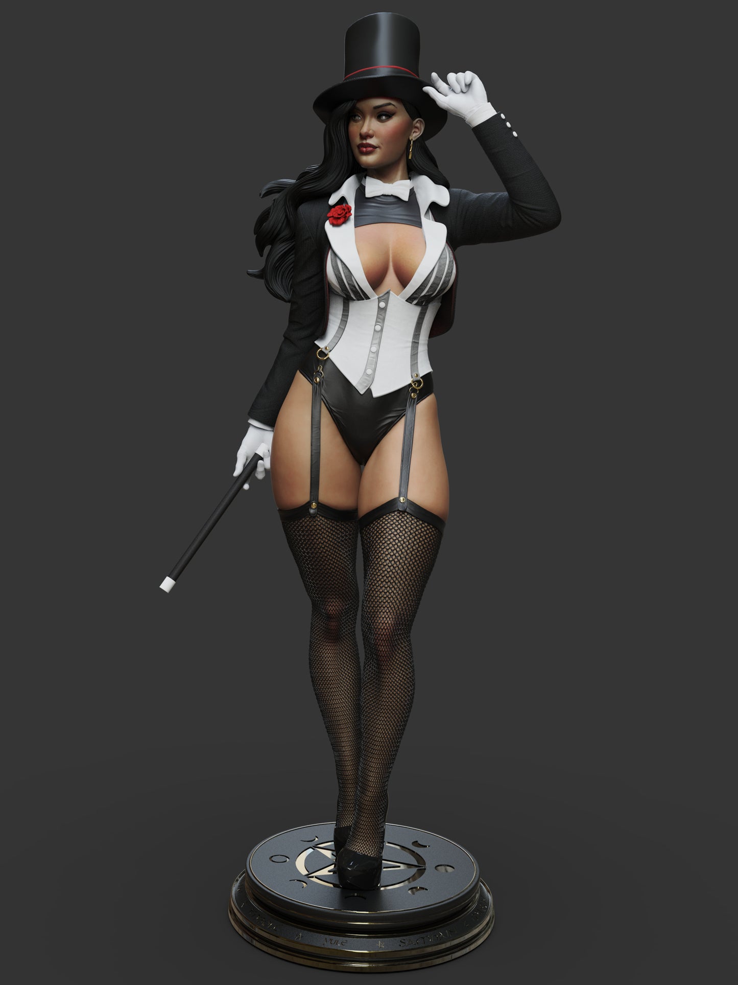 Zatanna - Unassembled and Unpainted Garage Kit - Model Designed by Abe3d/Dellas