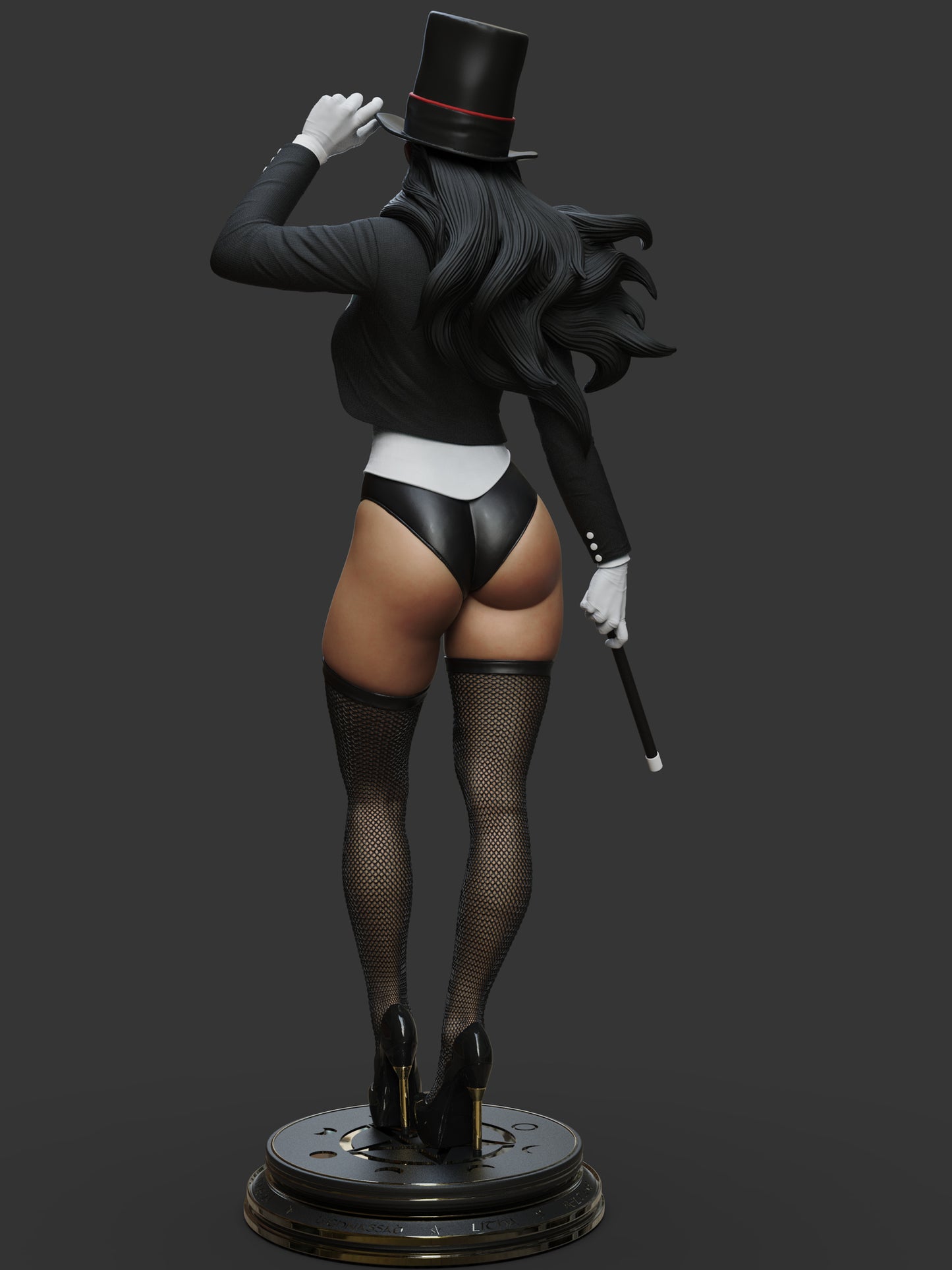 Zatanna - Unassembled and Unpainted Garage Kit - Model Designed by Abe3d/Dellas
