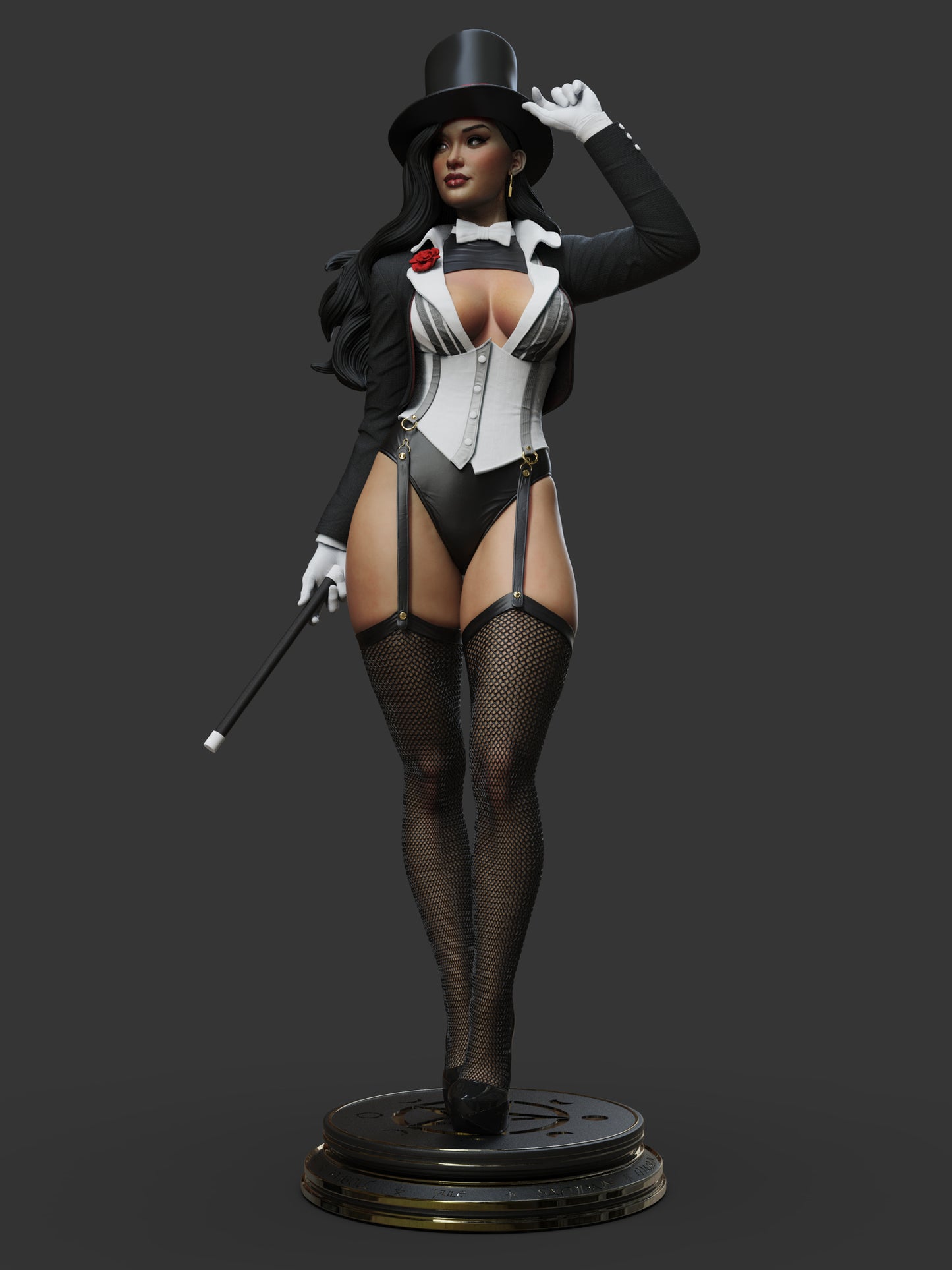 Zatanna - Unassembled and Unpainted Garage Kit - Model Designed by Abe3d/Dellas