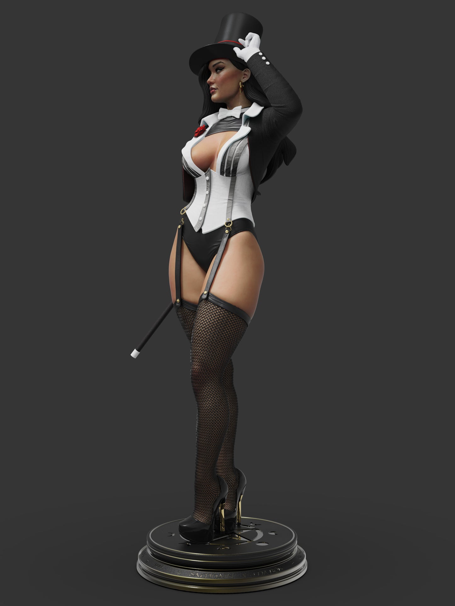 Zatanna - Unassembled and Unpainted Garage Kit - Model Designed by Abe3d/Dellas