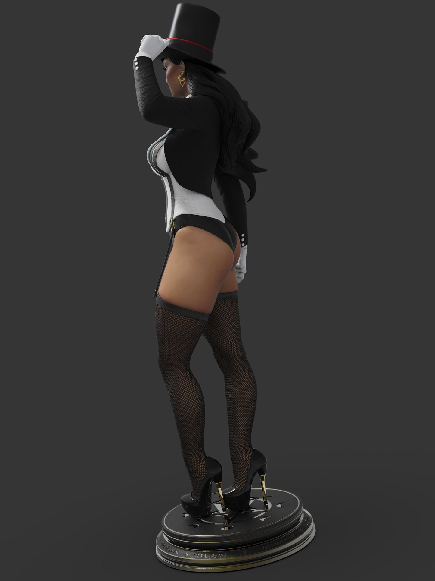 Zatanna - Unassembled and Unpainted Garage Kit - Model Designed by Abe3d/Dellas