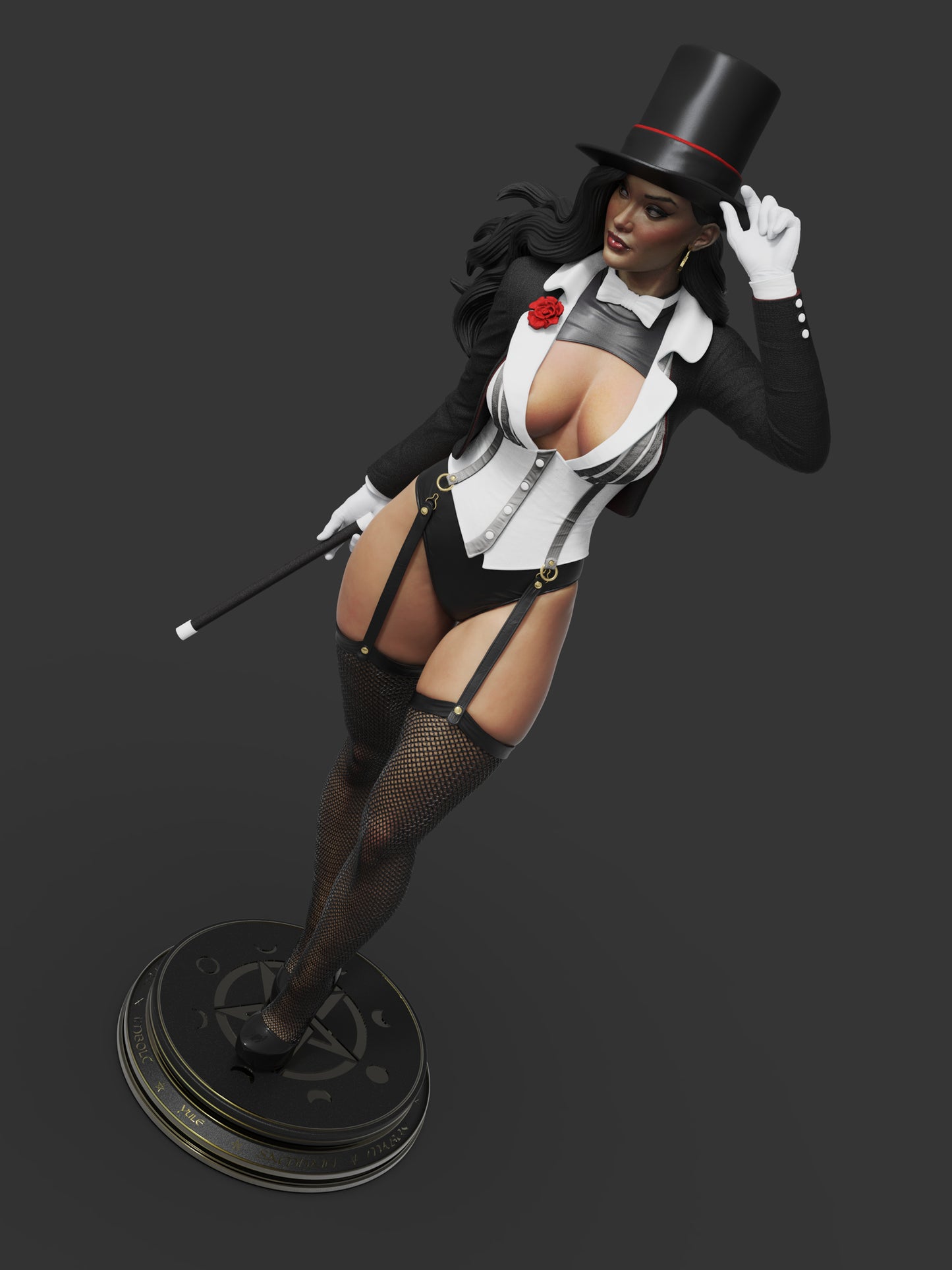 Zatanna - Unassembled and Unpainted Garage Kit - Model Designed by Abe3d/Dellas