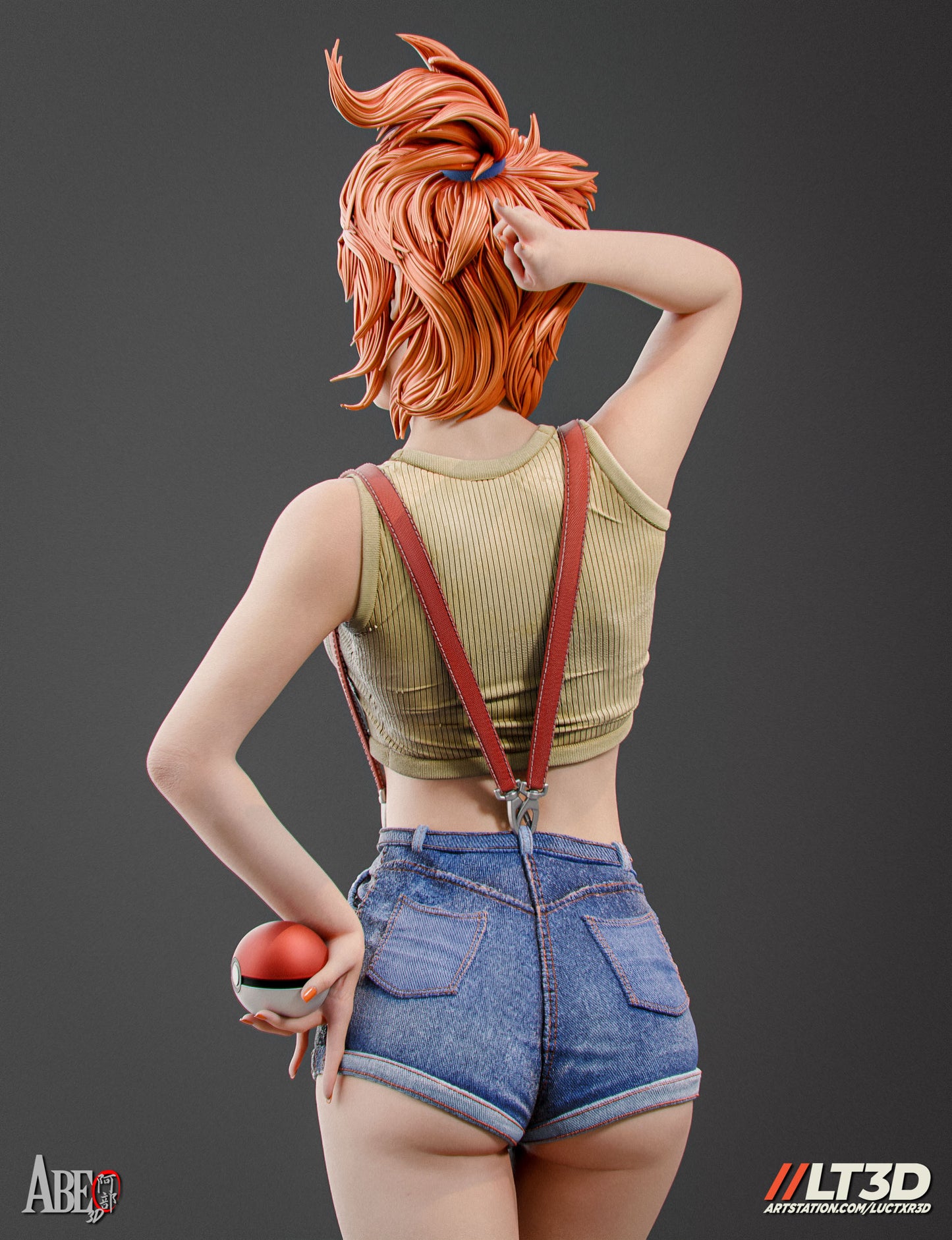 Misty - Unassembled and Unpainted Garage Kit - Model Designed by Abe3d/LT3D