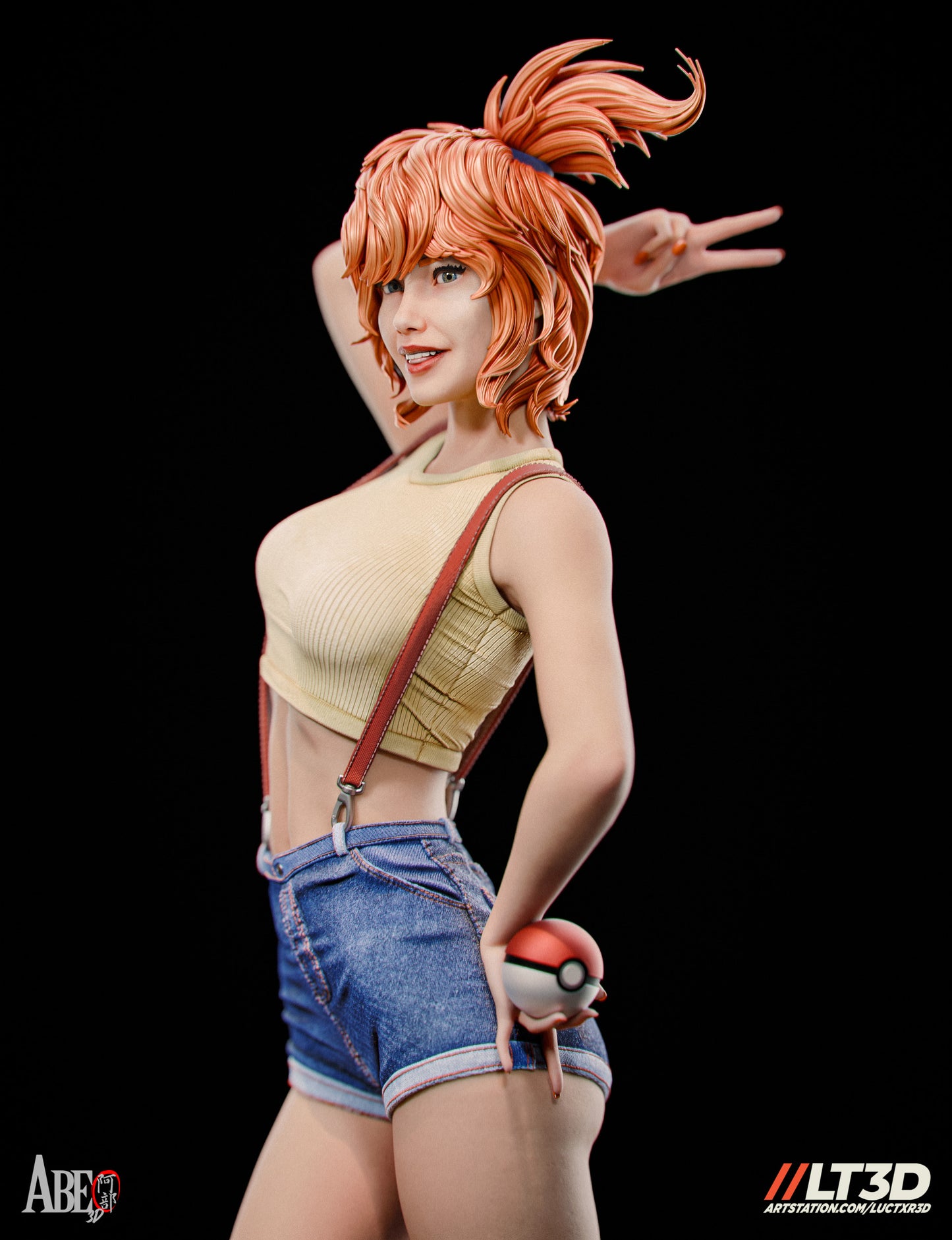 Misty - Unassembled and Unpainted Garage Kit - Model Designed by Abe3d/LT3D