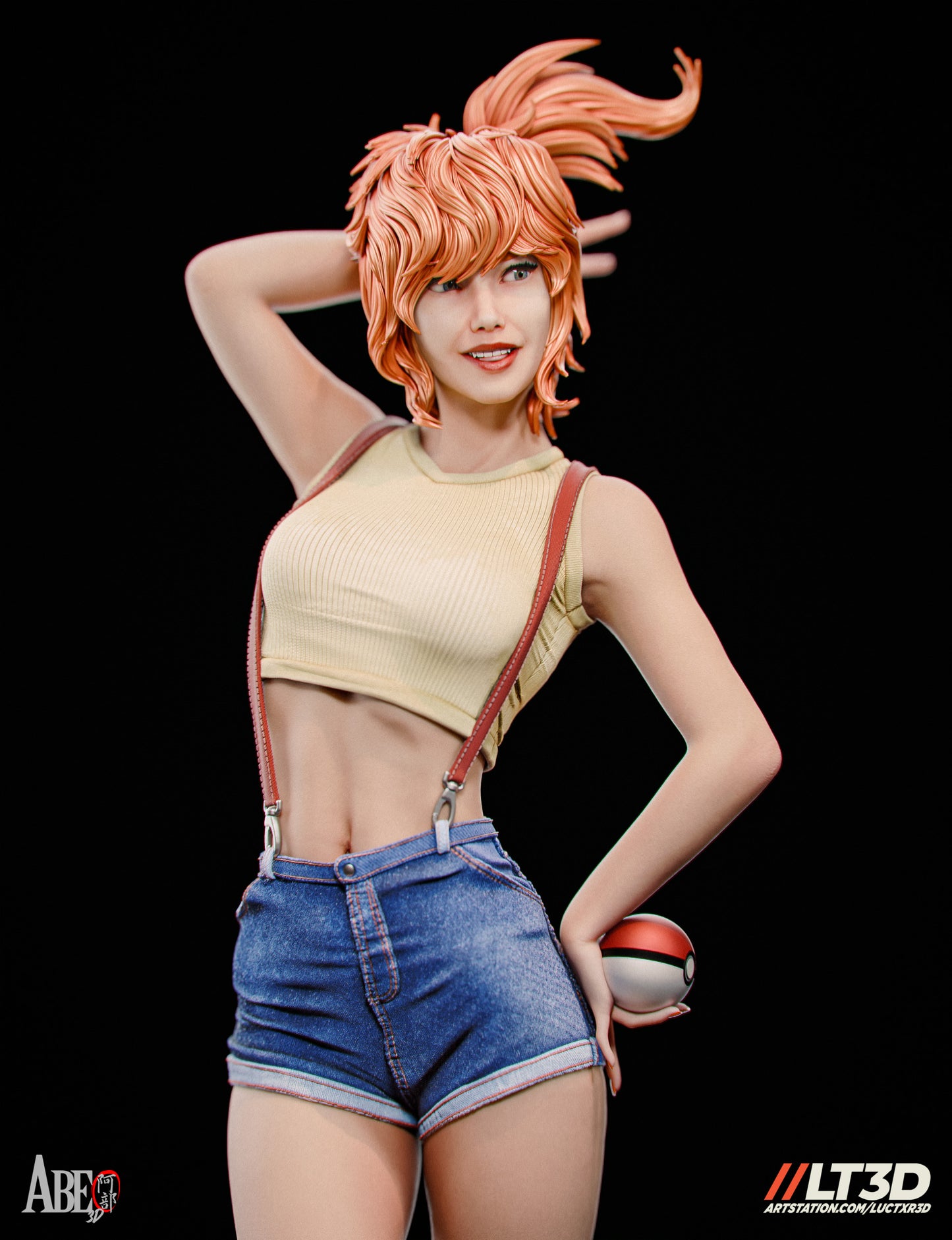 Misty - Unassembled and Unpainted Garage Kit - Model Designed by Abe3d/LT3D