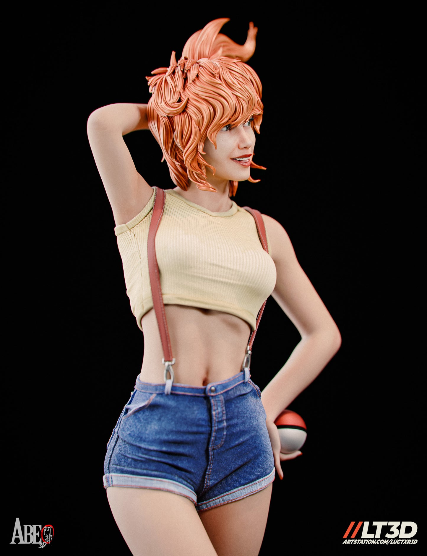 Misty - Unassembled and Unpainted Garage Kit - Model Designed by Abe3d/LT3D