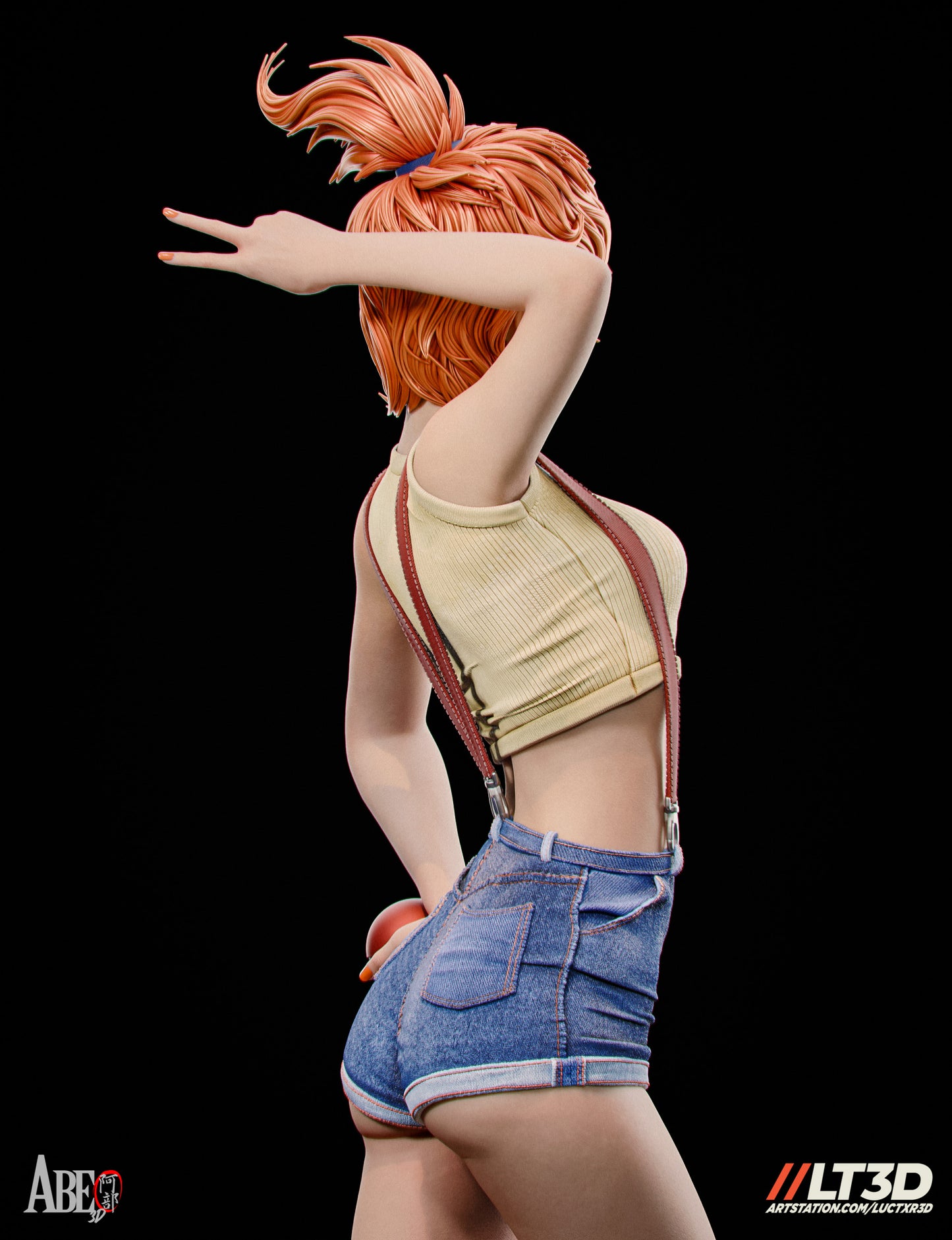 Misty - Unassembled and Unpainted Garage Kit - Model Designed by Abe3d/LT3D