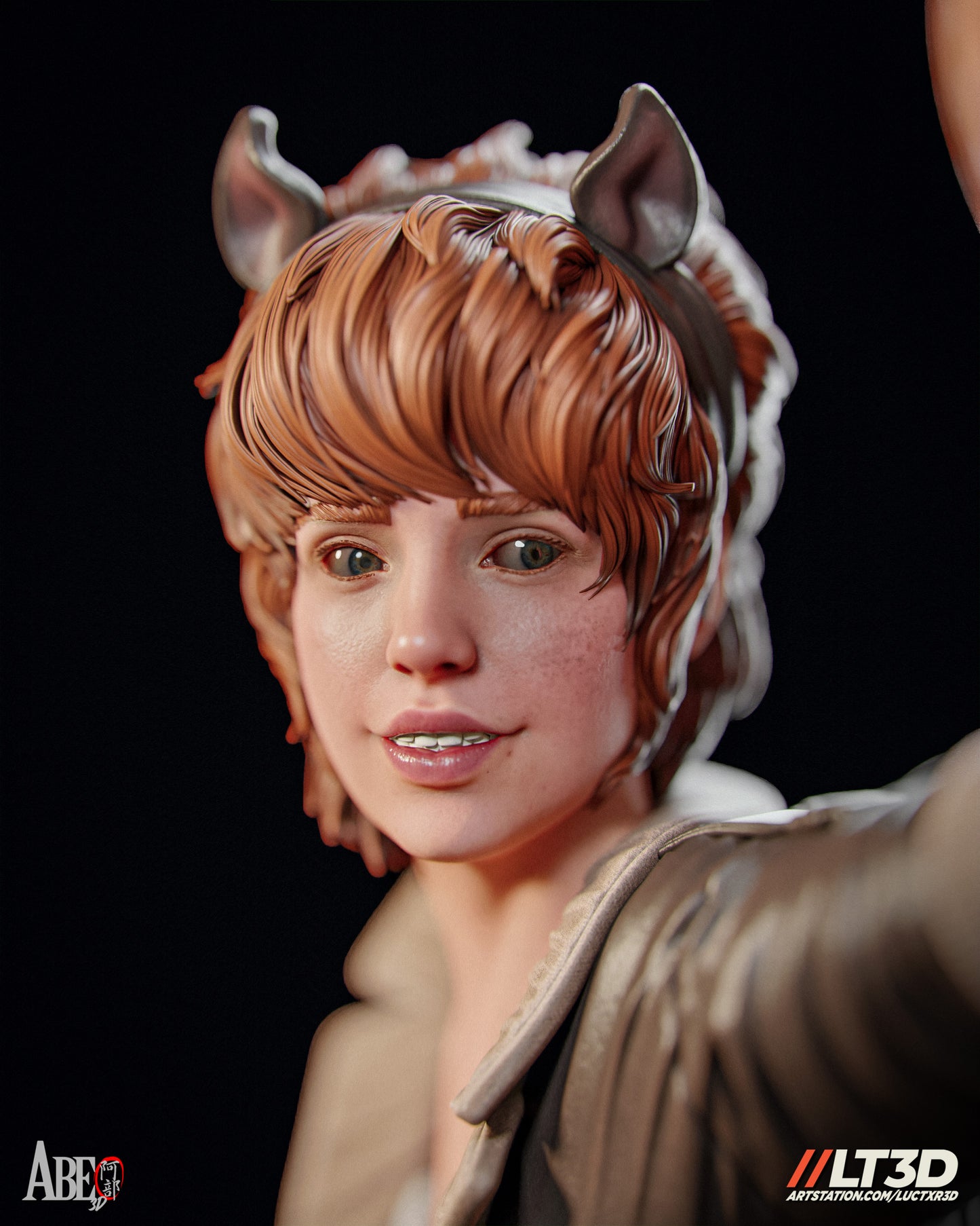 Squirrel Girl - Unassembled and Unpainted Garage Kit - Model Designed by Abe3d/LT3D