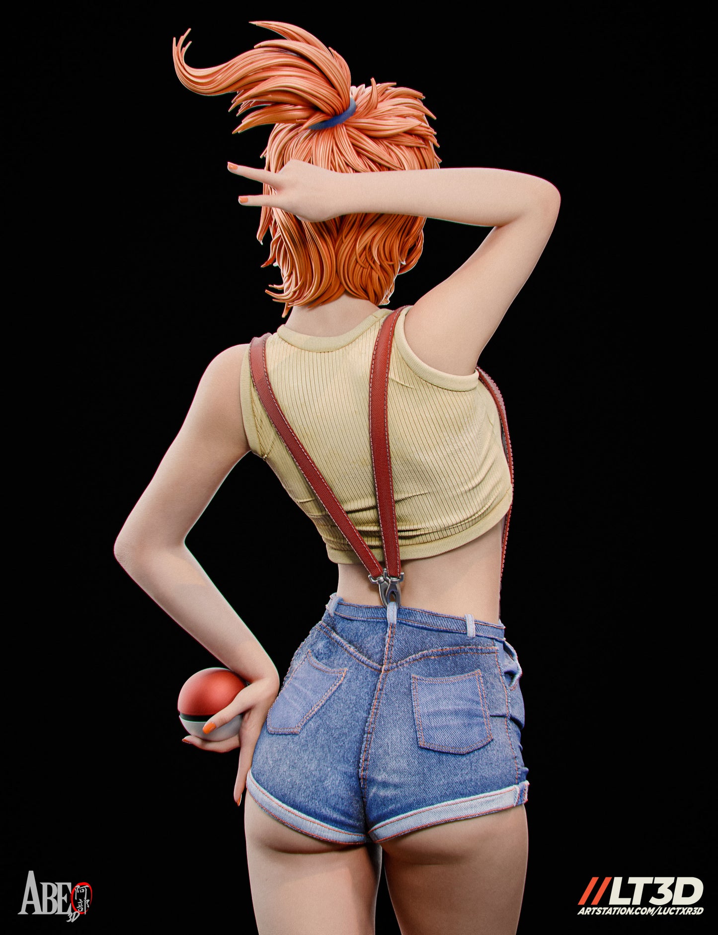 Misty - Unassembled and Unpainted Garage Kit - Model Designed by Abe3d/LT3D