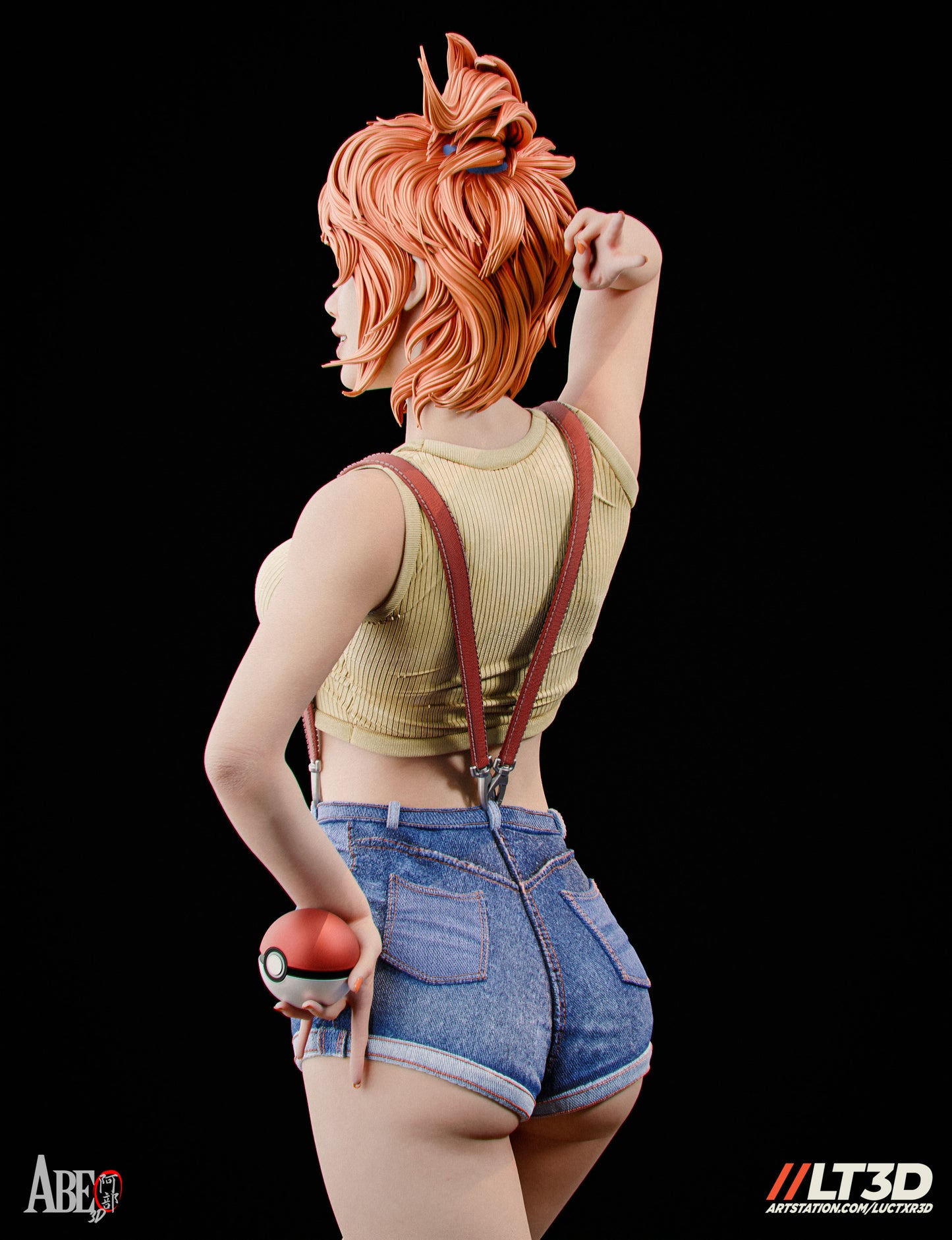 Misty - Unassembled and Unpainted Garage Kit - Model Designed by Abe3d/LT3D