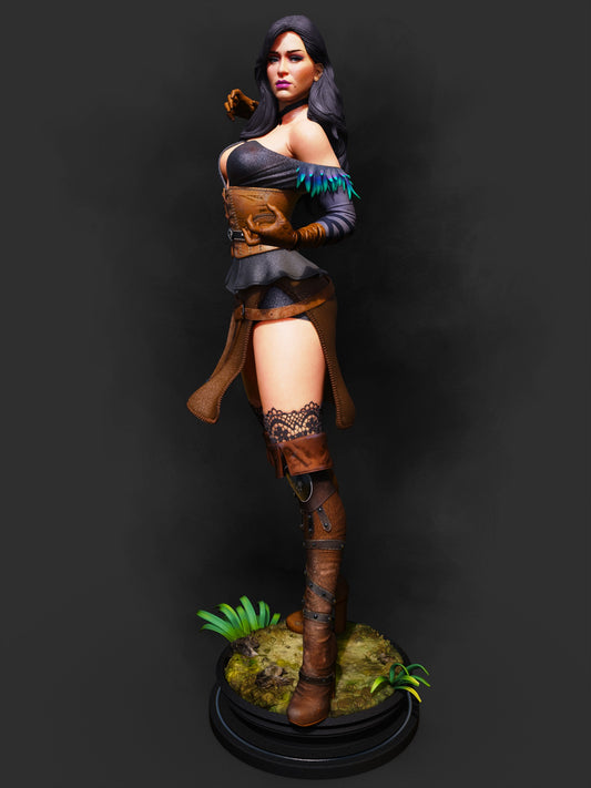 Yennefer - Unassembled and Unpainted Garage Kit - Model Designed by Abe3d/Dellas