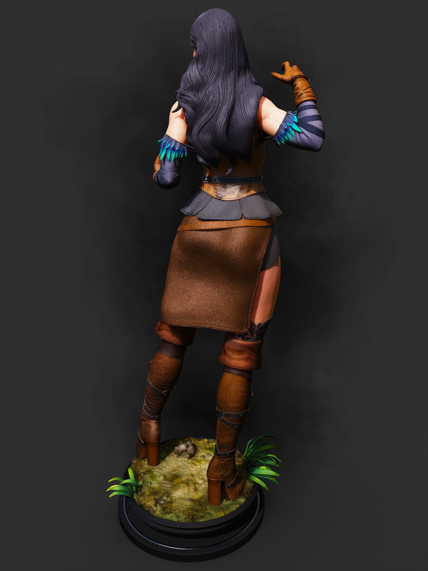 Yennefer - Unassembled and Unpainted Garage Kit - Model Designed by Abe3d/Dellas