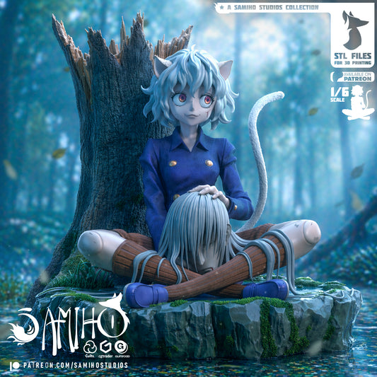 Neferpitou - Unassembled and Unpainted Garage Kit - Model Designed by Samiho Studios