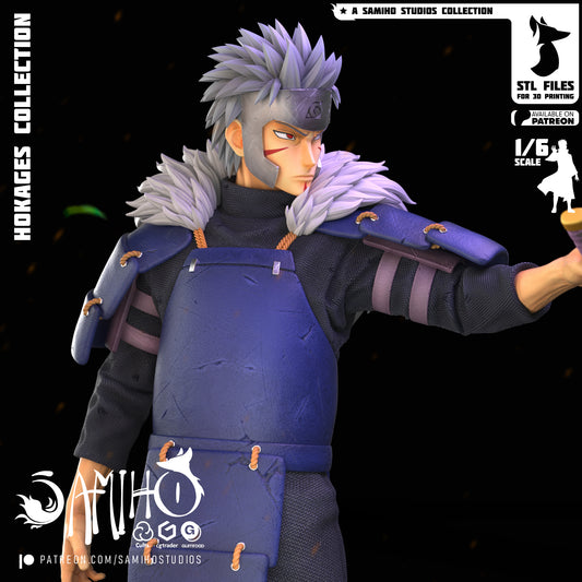 Senju Tobirama - Unassembled and Unpainted Garage Kit - Model Designed by Samiho Stuidos