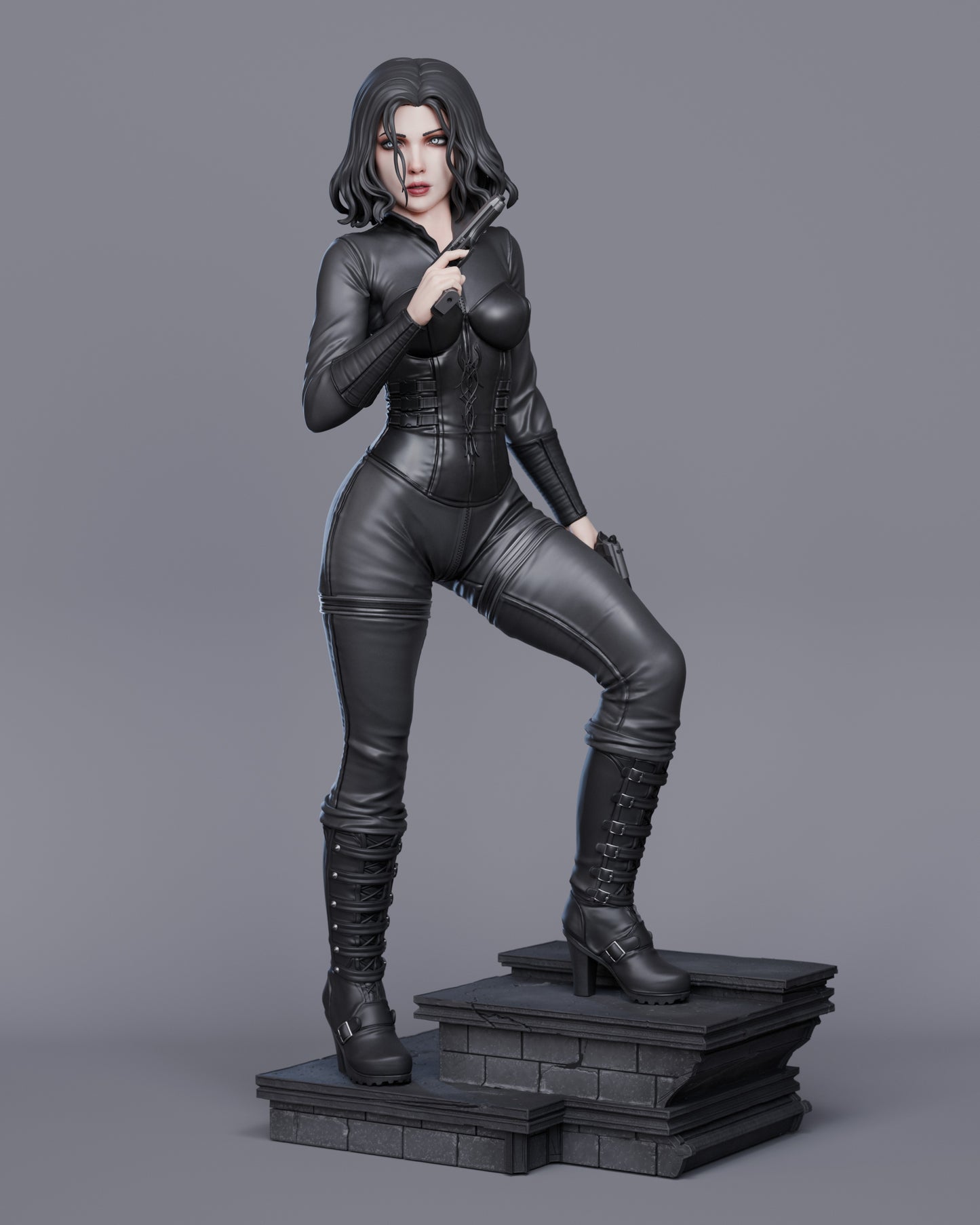 Selene (Underworld) - Unassembled and Unpainted Garage Kit - Model Designed by Abe3d and Davi