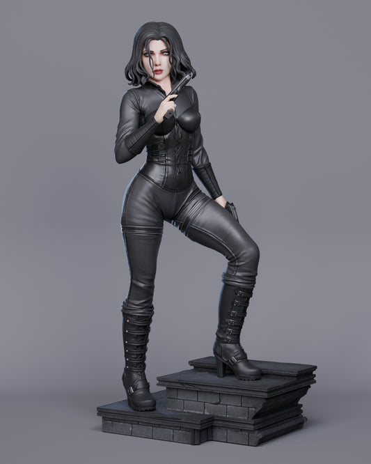 Selene (Underworld) - Unassembled and Unpainted Garage Kit - Model Designed by Abe3d and Davi