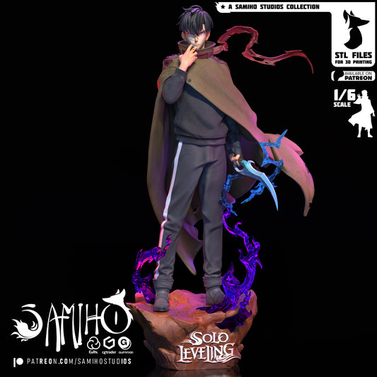Sung Jin Woo - Unassembled and Unpainted Garage Kit - Model Designed by Samiho Studios