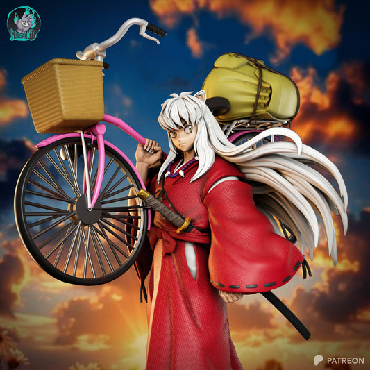 Inuyasha - Unassembled and Unpainted Garage Kit - Model Designed by Kaidan3D