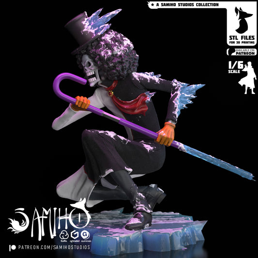 Brook - Unassembled and Unpainted Garage Kit - Model Designed by Samiho Studios