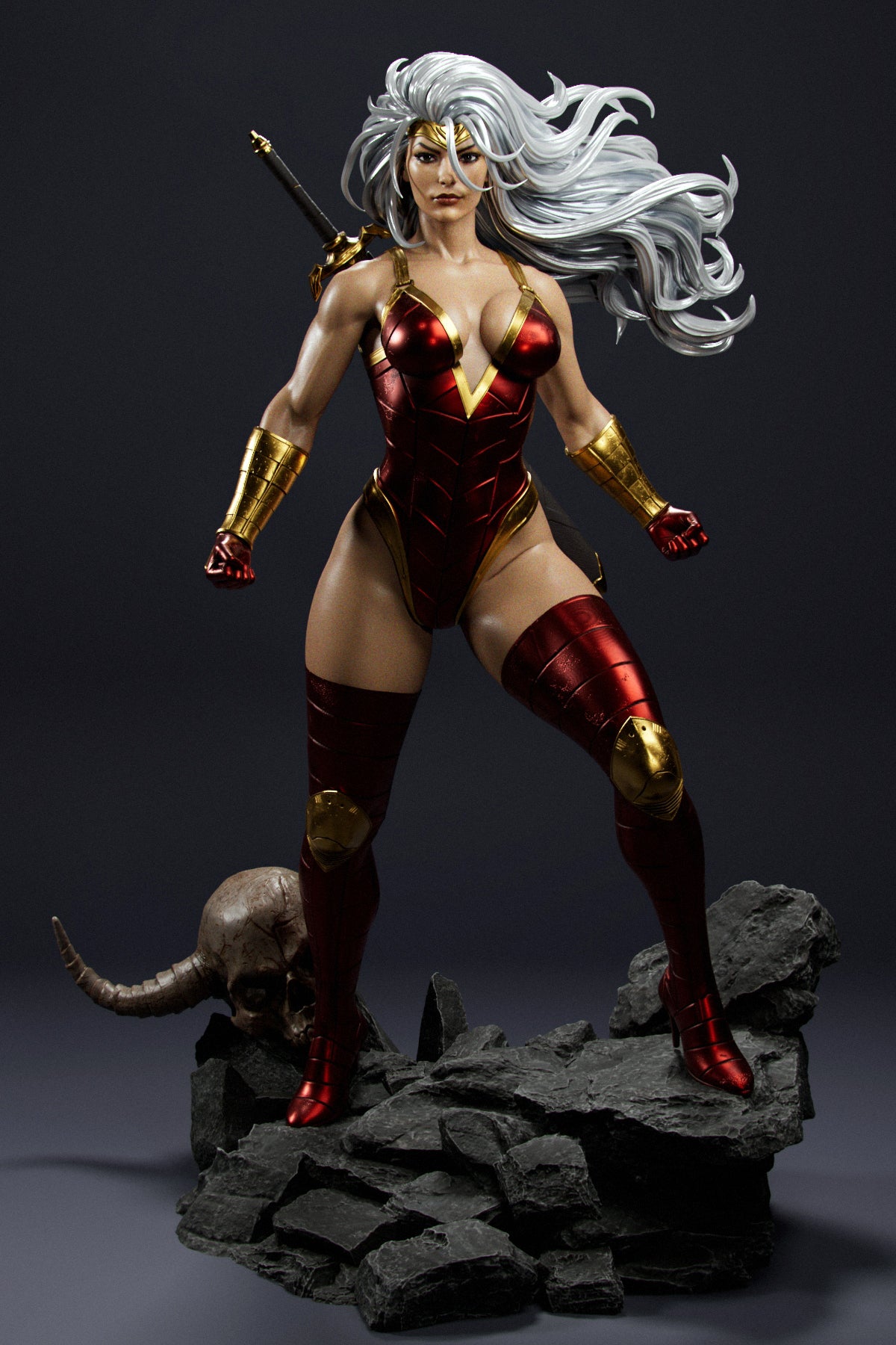 Glory - Unassembled and Unpainted Garage Kit - Model Designed by Abe3D/Marcio
