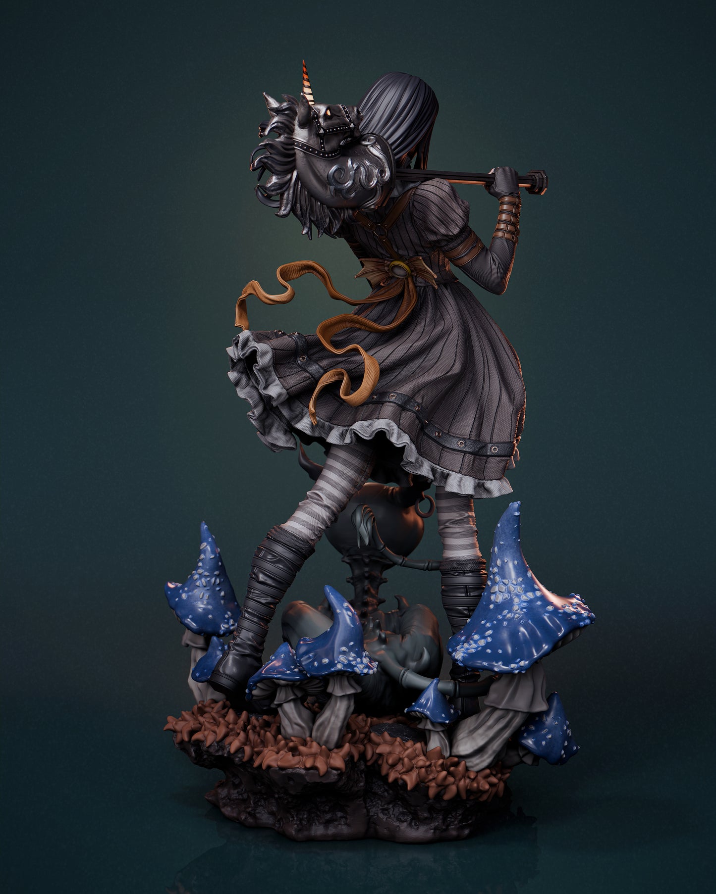 Alice - Unassembled and Unpainted Garage Kit - Model Designed by Abe3D/Davi