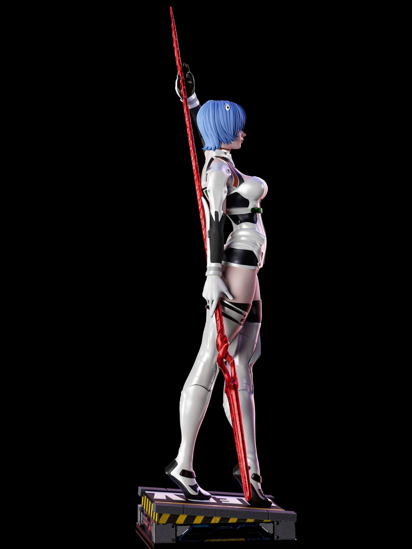 Rei (FACE VARIANT INCLUDED) - Unassembled and Unpainted Garage Kit - Model Designed by Abe3D/Dangelo