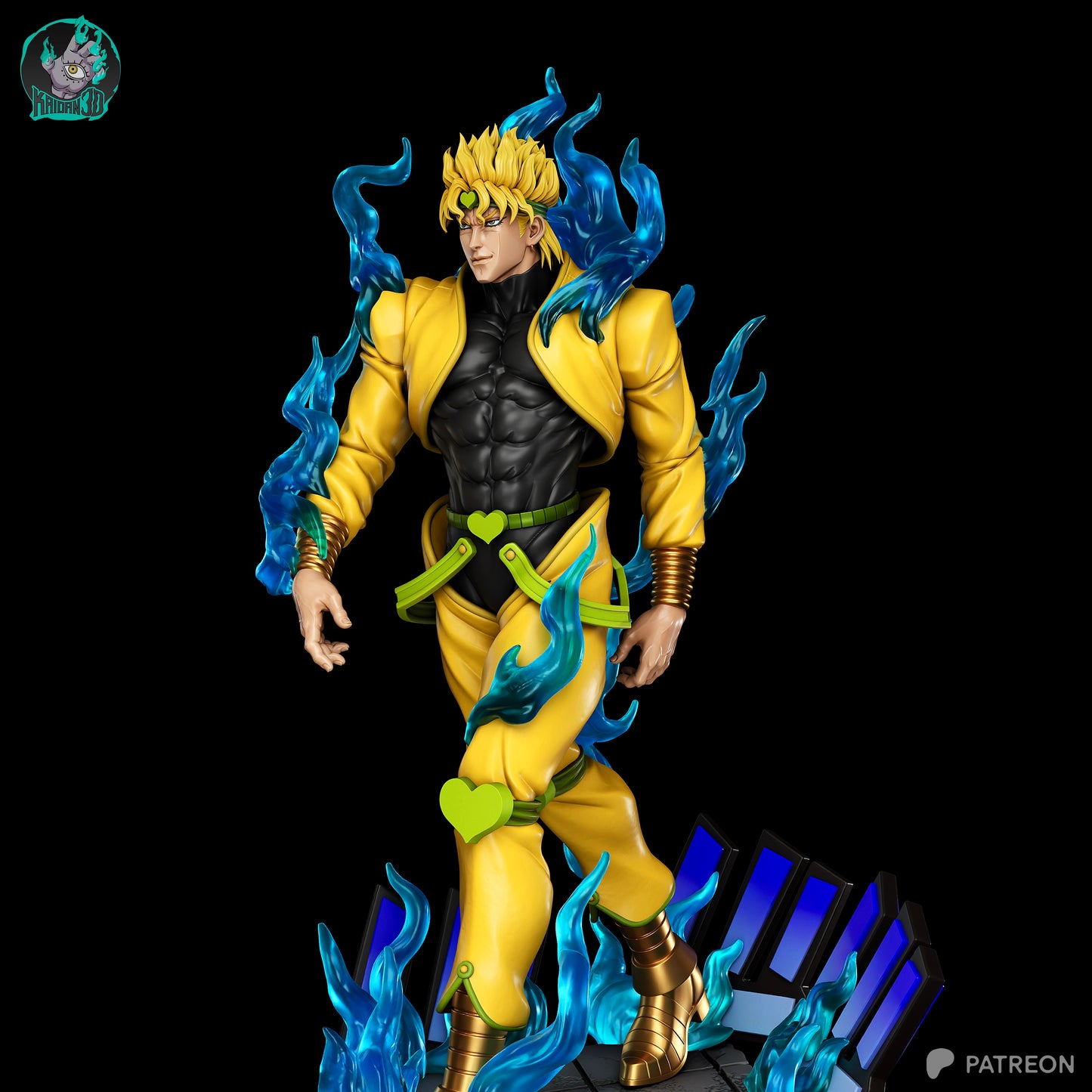 Dio - Unassembled and Unpainted Garage Kit - Model Designed by Kaidan3D