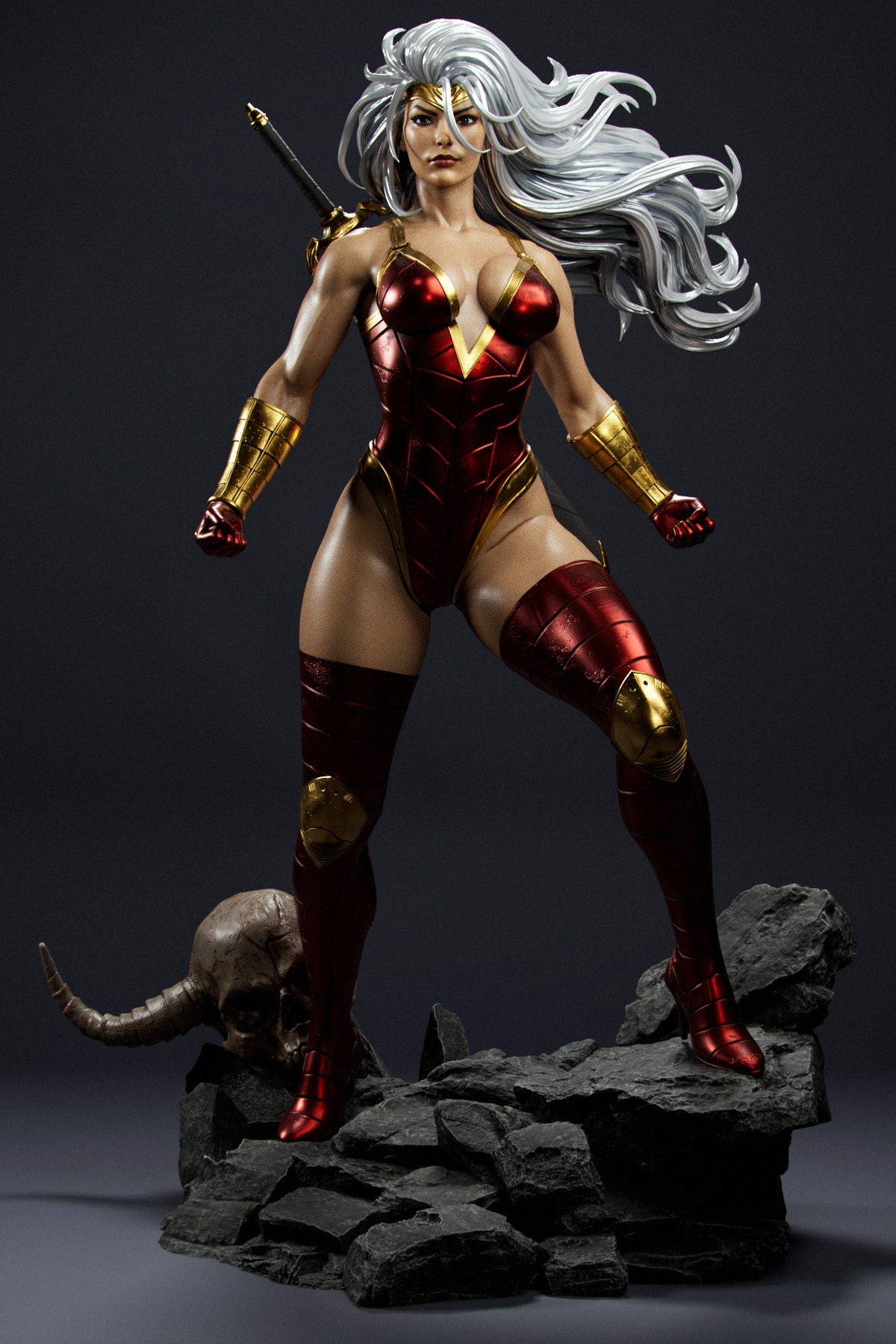 Glory - Unassembled and Unpainted Garage Kit - Model Designed by Abe3D/Marcio