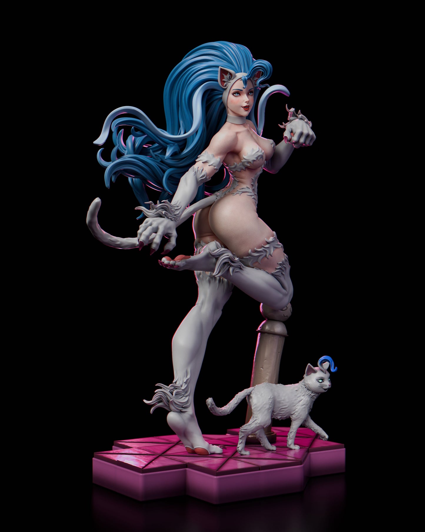 Felicia - Unassembled and Unpainted Garage Kit - Model Designed by Abe3d/Davi