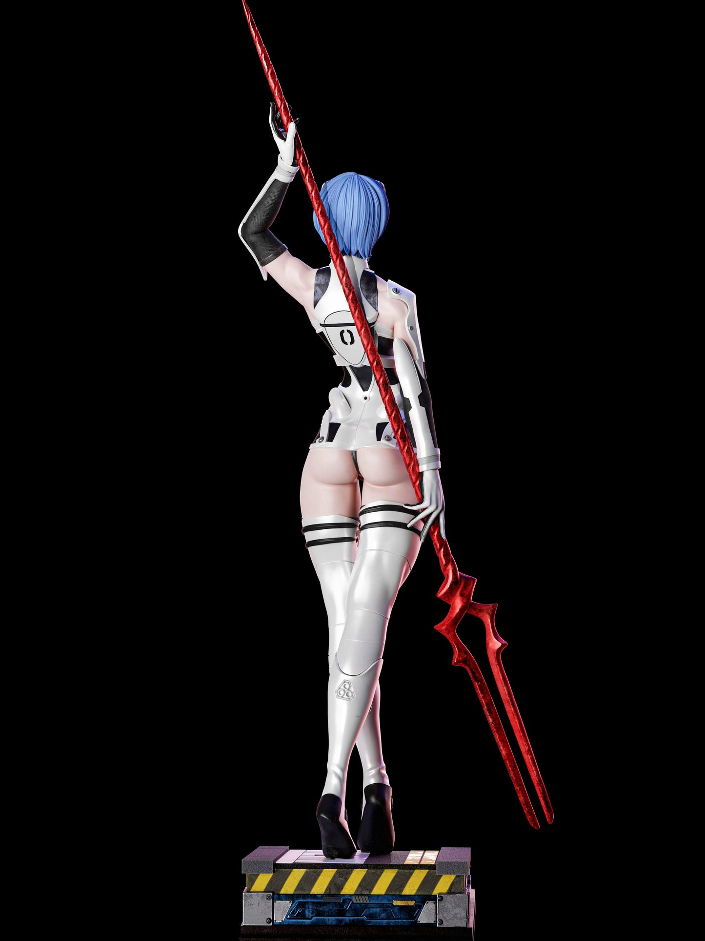 Rei (FACE VARIANT INCLUDED) - Unassembled and Unpainted Garage Kit - Model Designed by Abe3D/Dangelo