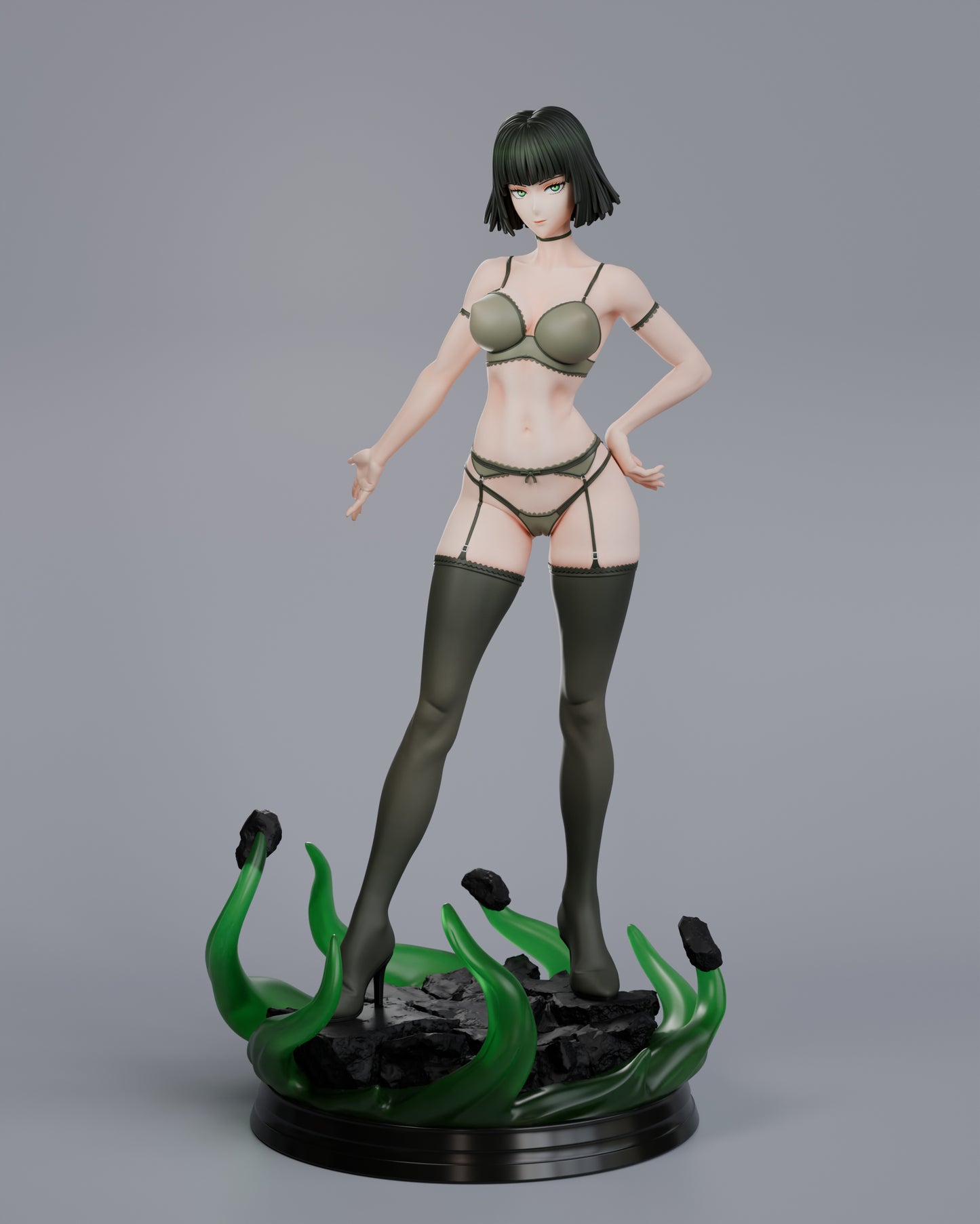Fubuki NSFW - Unassembled and Unpainted Garage Kit - Model Designed by Abe3d/Davi