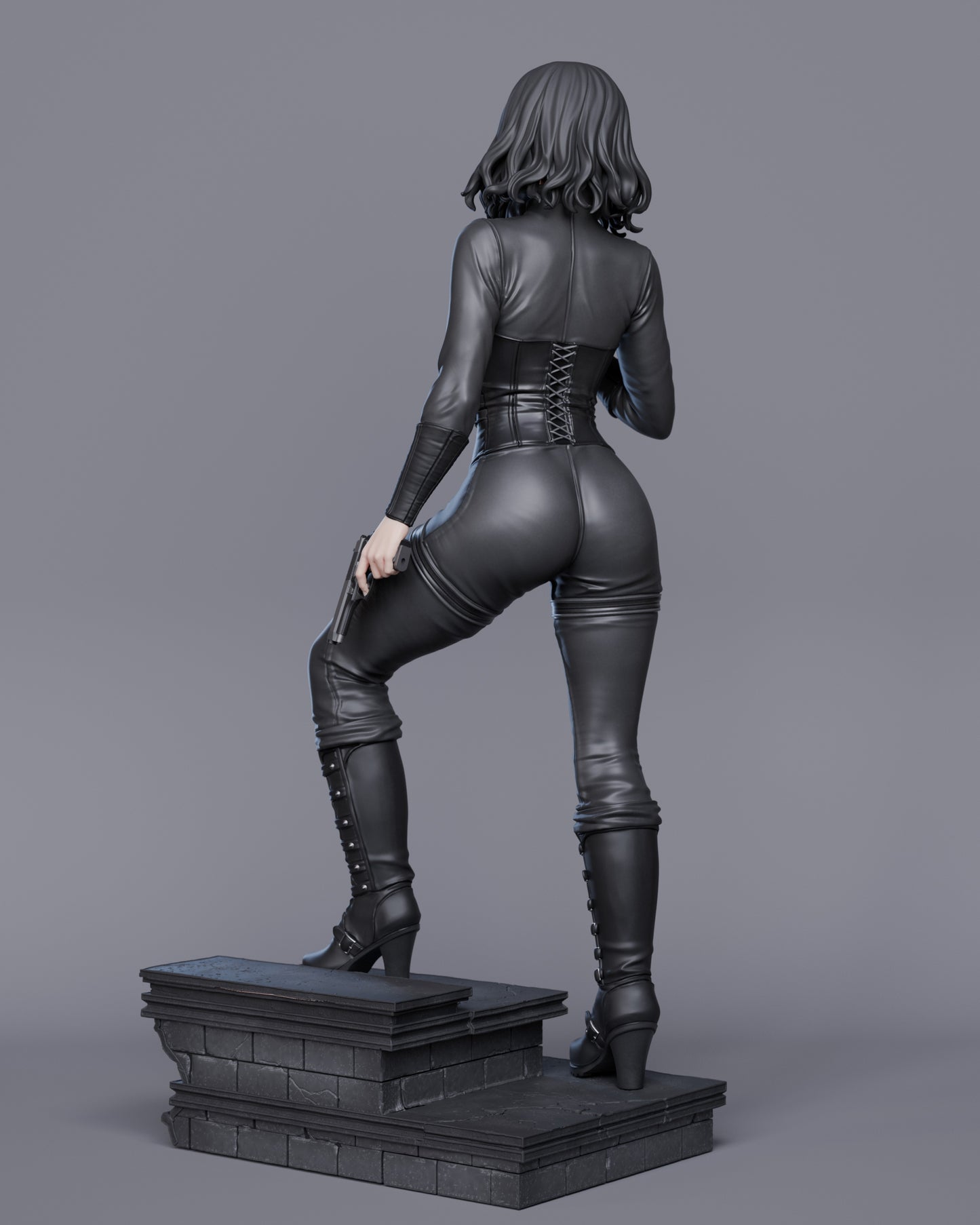 Selene (Underworld) - Unassembled and Unpainted Garage Kit - Model Designed by Abe3d and Davi