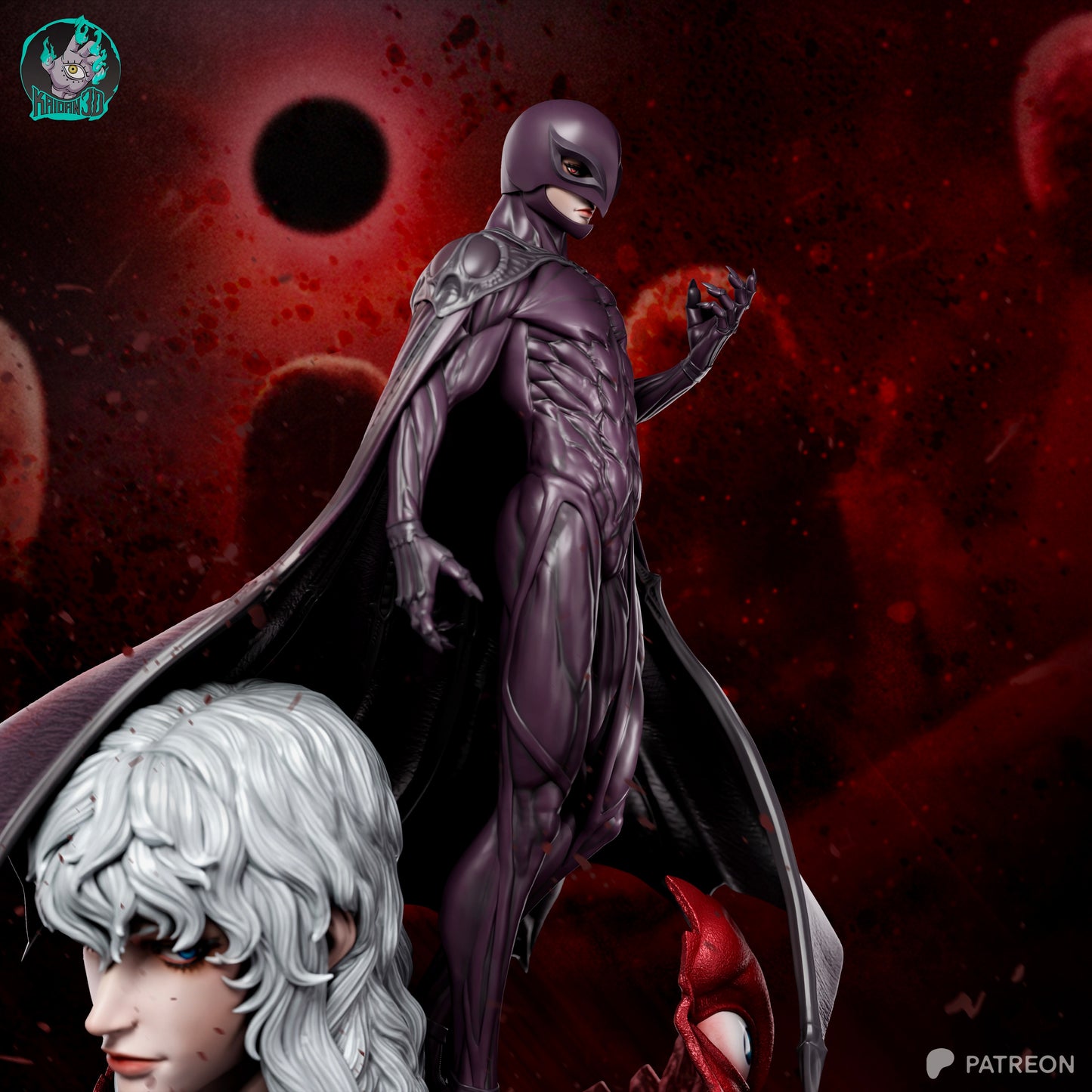 Femto - Unassembled and Unpainted Garage Kit - Model Designed by Kaidan 3D
