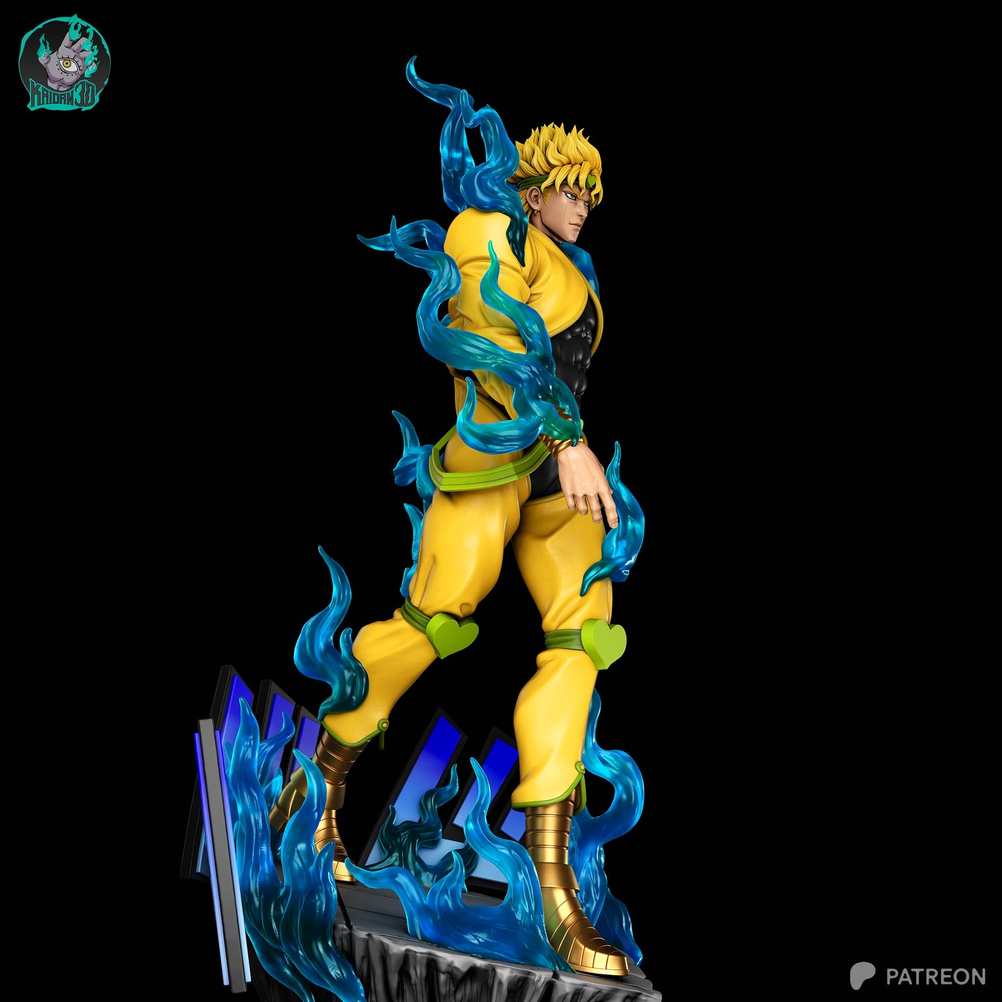 Dio - Unassembled and Unpainted Garage Kit - Model Designed by Kaidan3D