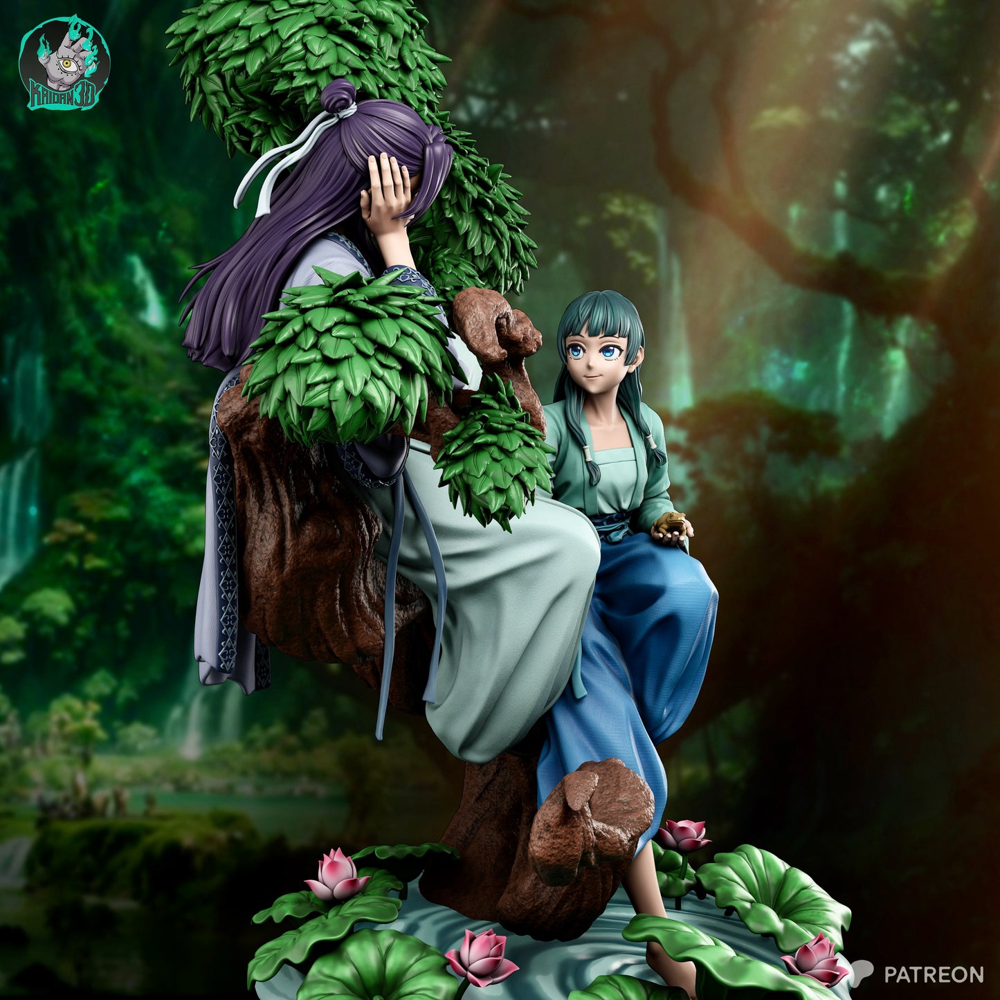 Jinshi x MaoMao - Unassembled and Unpainted Garage Kit - Model Designed by Kaidan3D