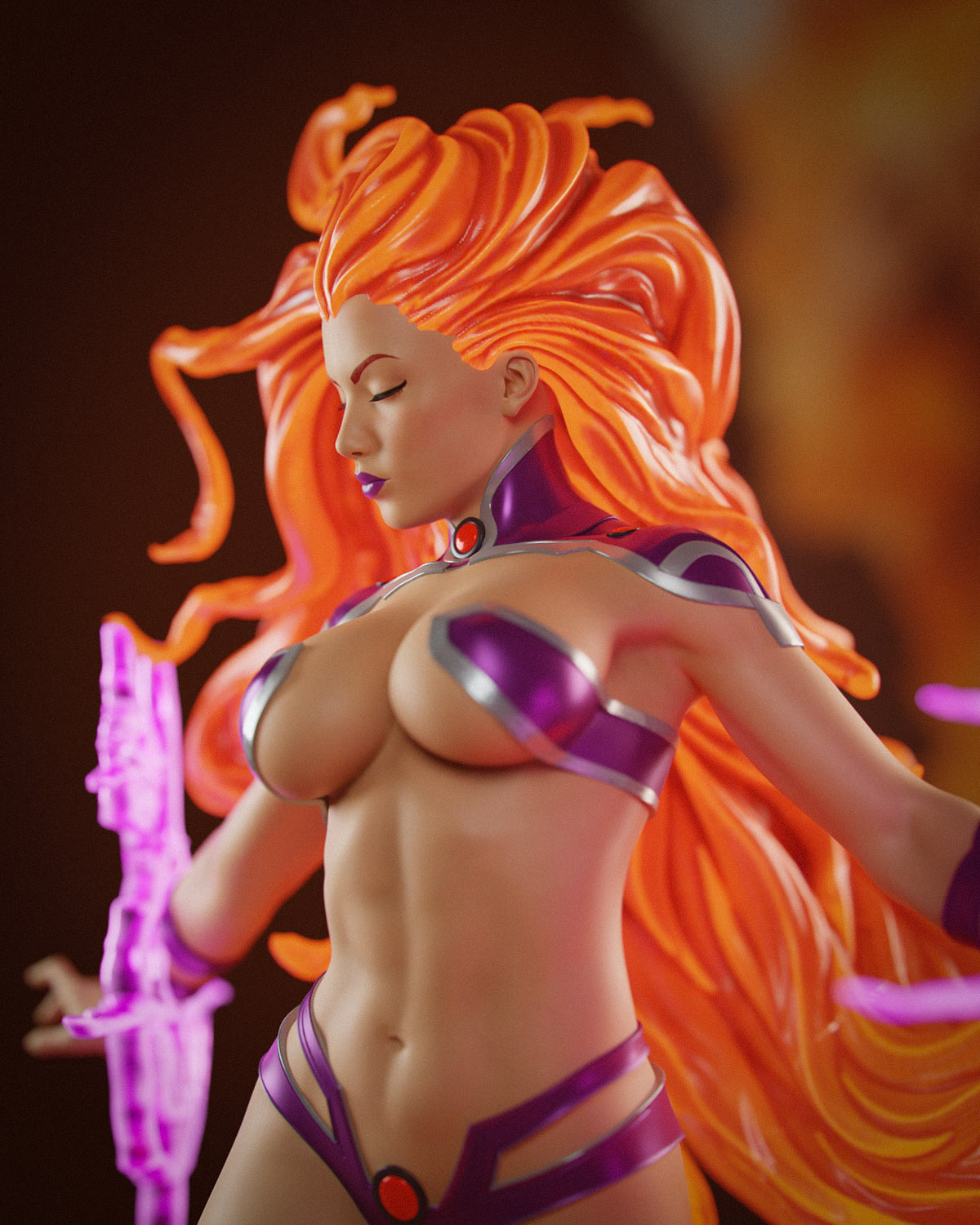 Starfire - Unassmebled and Unpainted Garage Kit - Model Designed by Abe3d/Marcio