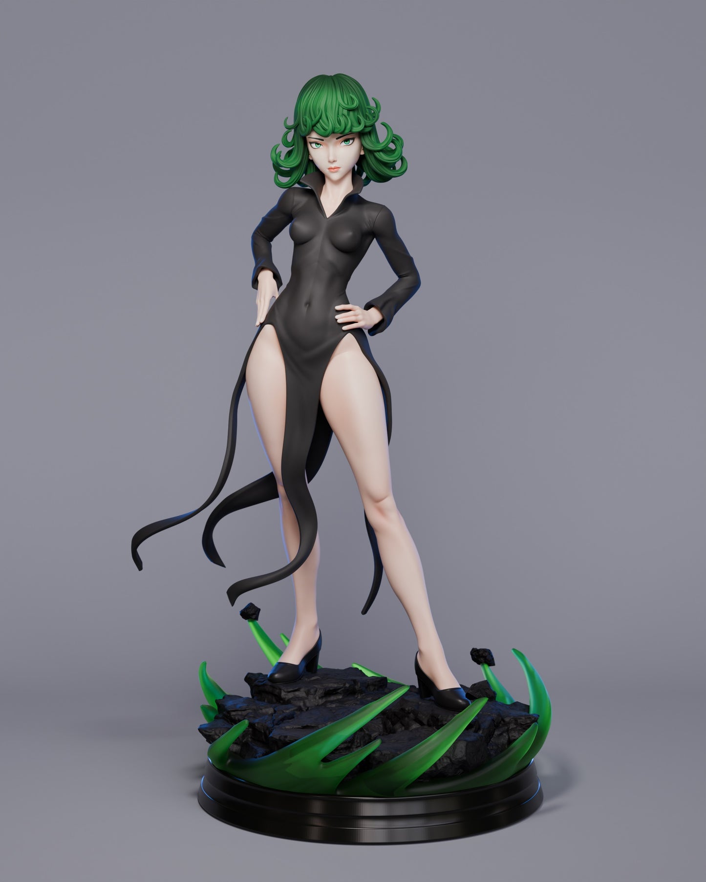 Tatsumaki - Unassembled and Unpainted Garage Kit - Model Designed by Abe3d/Davi