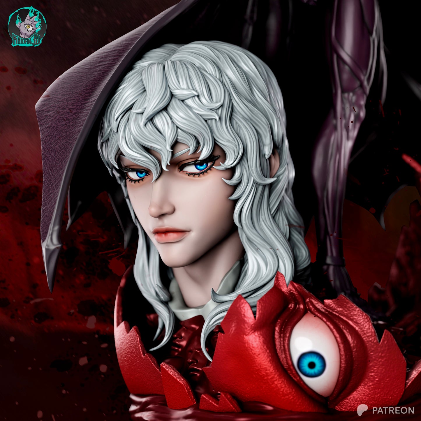 Femto - Unassembled and Unpainted Garage Kit - Model Designed by Kaidan 3D