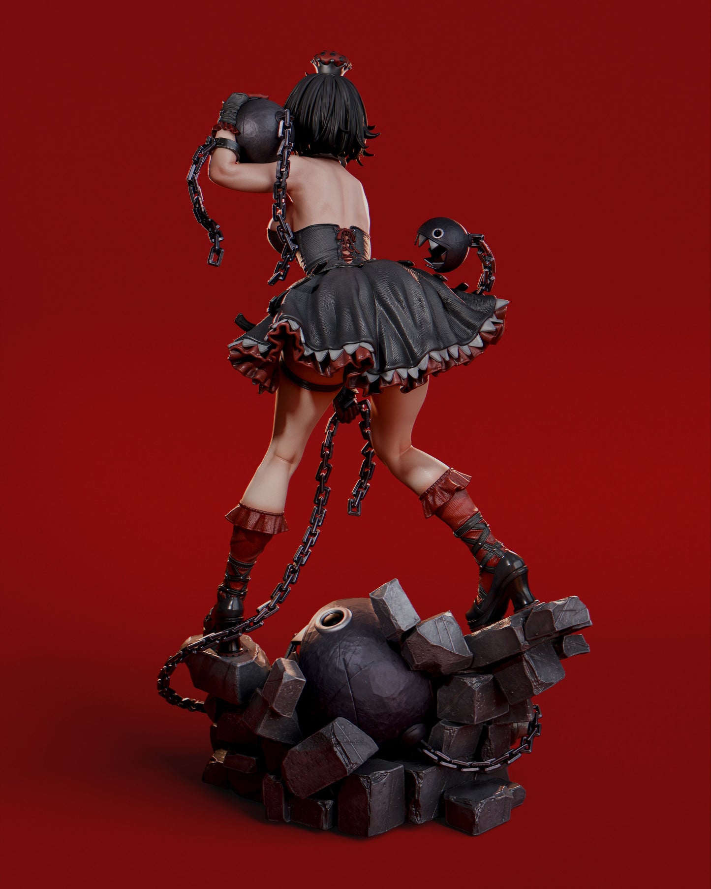 Chompette - (VARIANT PARTS INCLUDED) - Unassembled and Unpainted Garage Kit - Model Designed by Abe3D/Davi