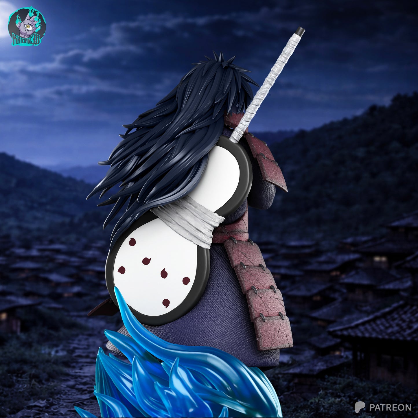 Madara - Unassembled and Unpainted Garage Kit - Model Designed by Kaidan3D