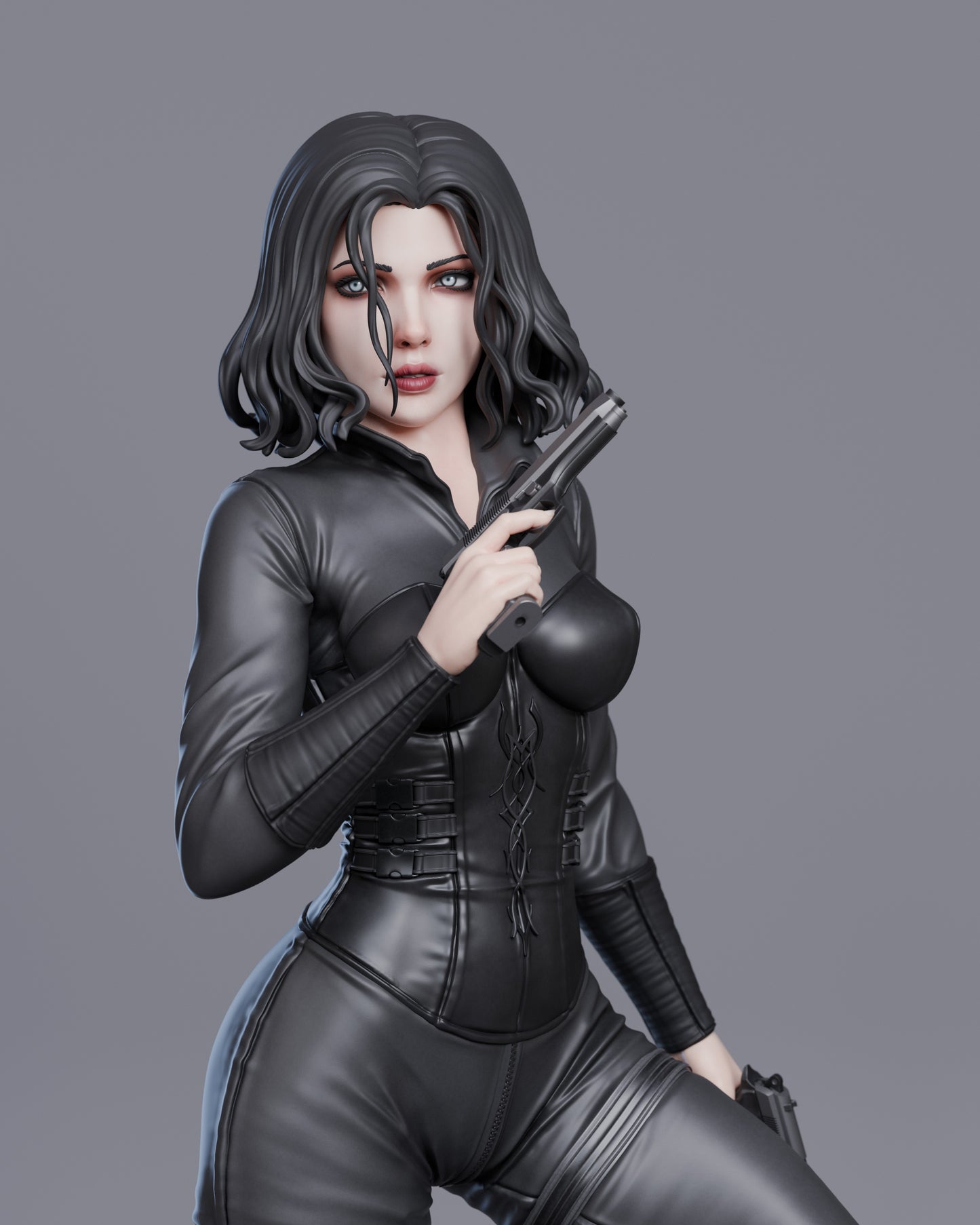 Selene (Underworld) - Unassembled and Unpainted Garage Kit - Model Designed by Abe3d and Davi