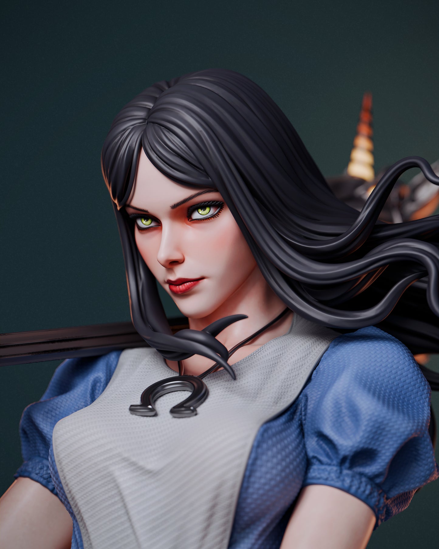 Alice - Unassembled and Unpainted Garage Kit - Model Designed by Abe3D/Davi
