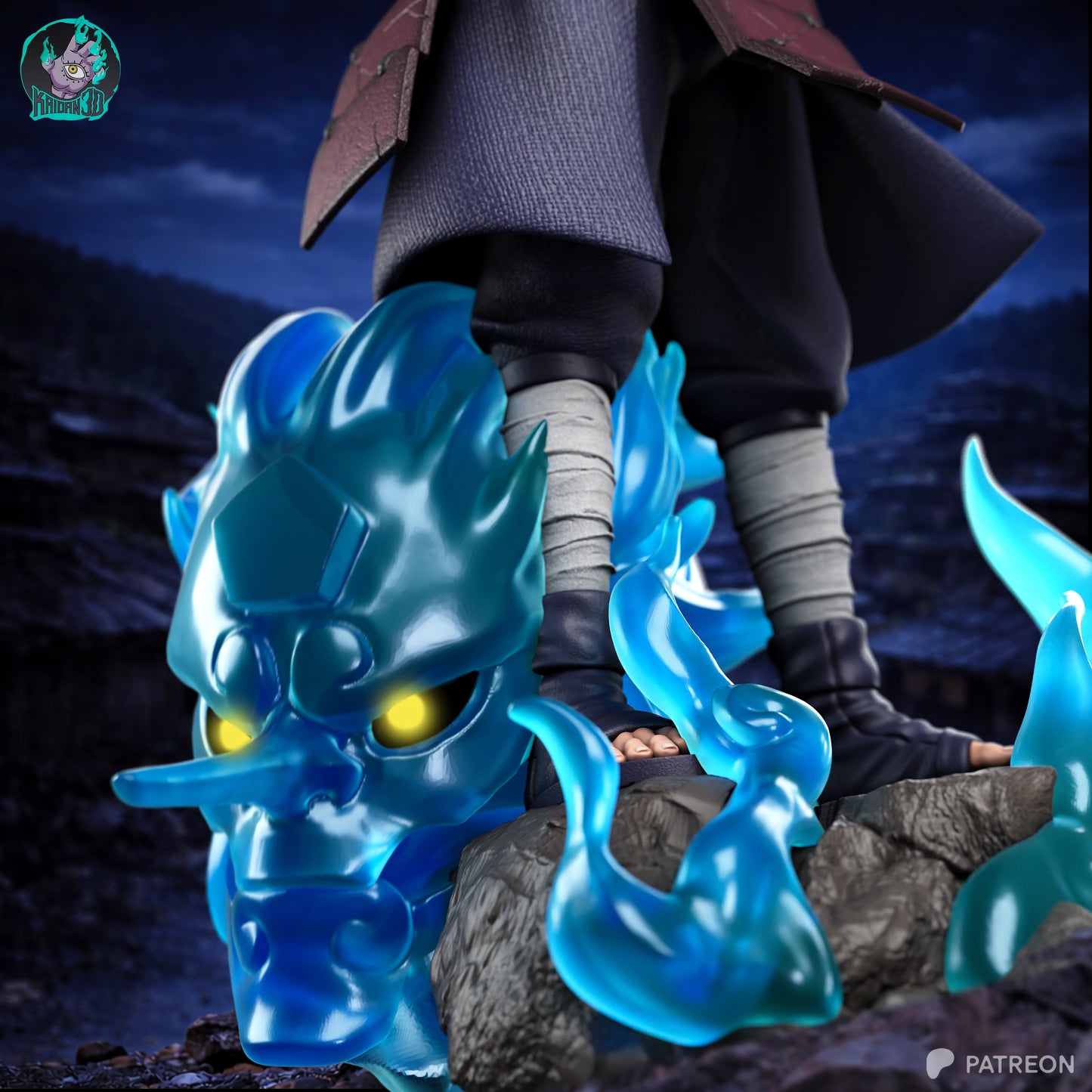 Madara - Unassembled and Unpainted Garage Kit - Model Designed by Kaidan3D