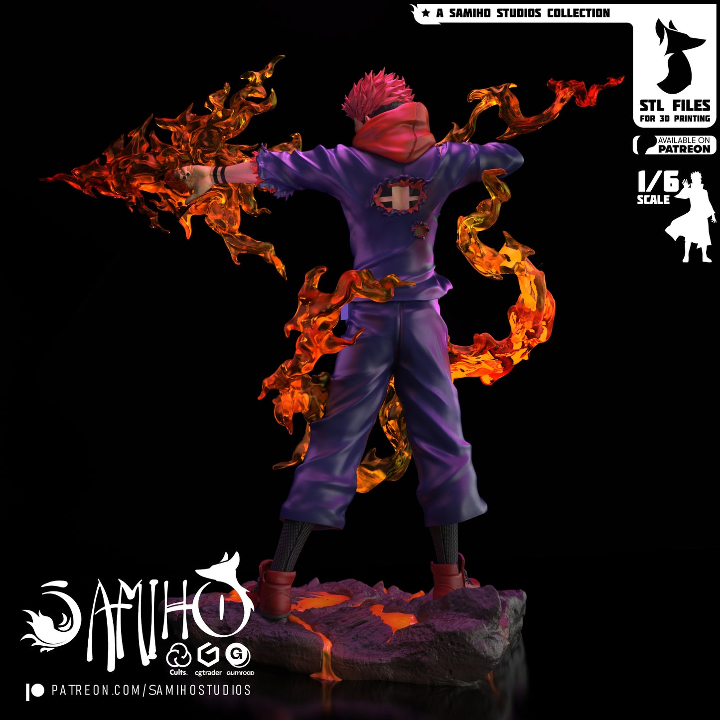 Sakuna - Unassembled and Unpainted Garage Kit - Model Designed by Samiho Studios