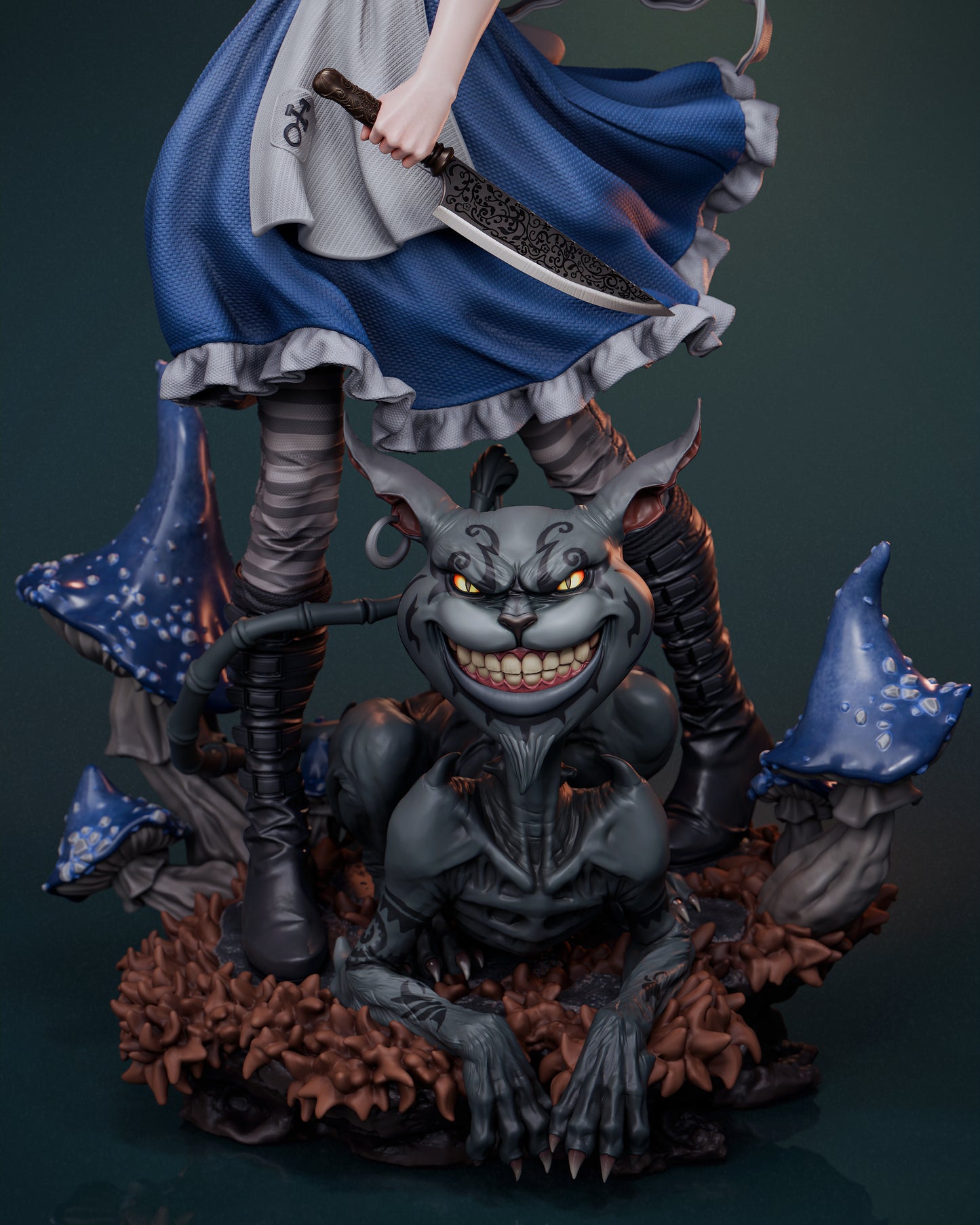 Alice - Unassembled and Unpainted Garage Kit - Model Designed by Abe3D/Davi