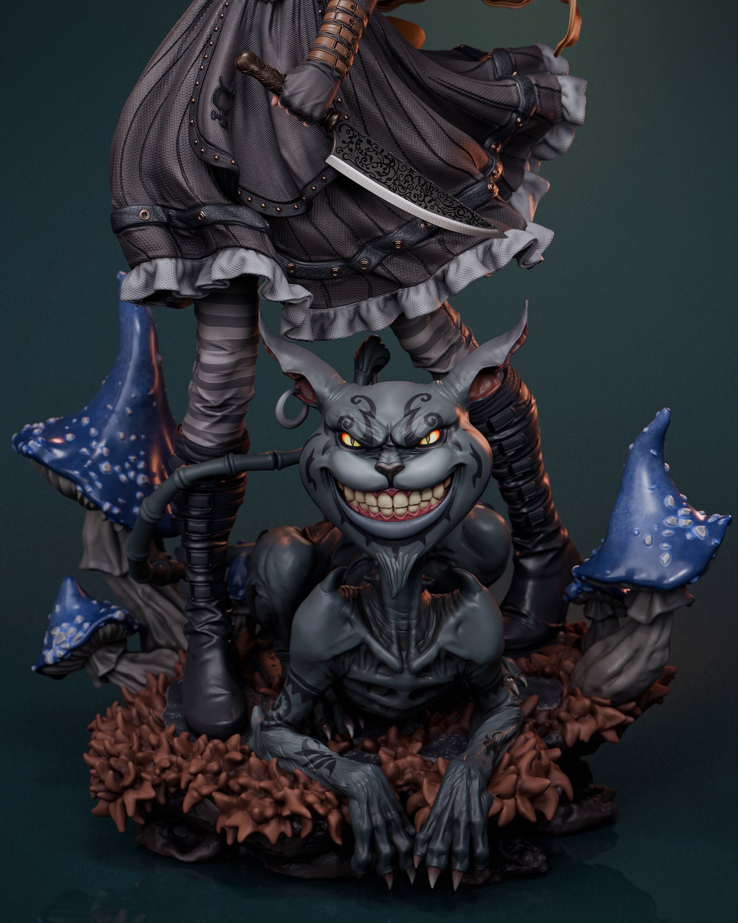 Alice - Unassembled and Unpainted Garage Kit - Model Designed by Abe3D/Davi