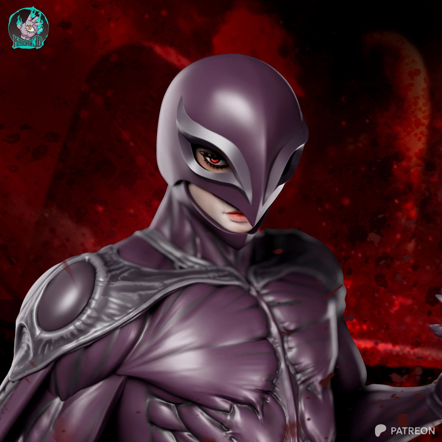 Femto - Unassembled and Unpainted Garage Kit - Model Designed by Kaidan 3D