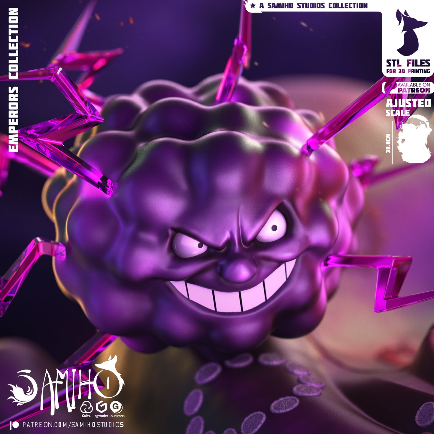 Big Mom - Unassembled and Unpainted Garage Kit - Model Designed by Samiho Studios
